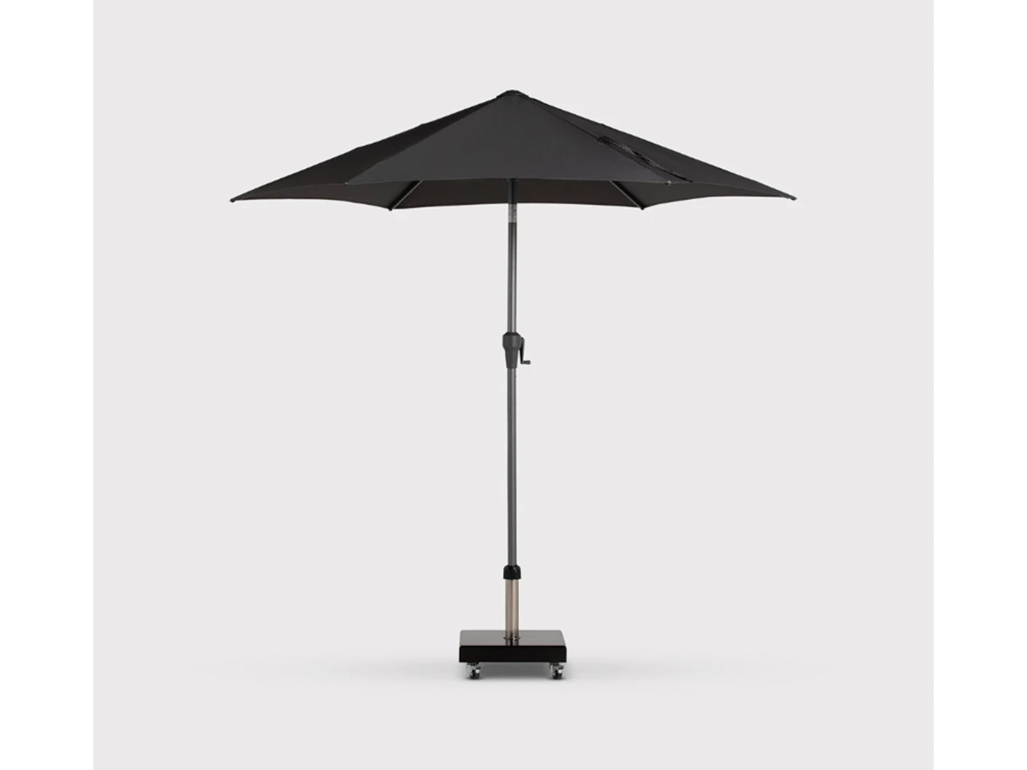 best garden parasol indybest review Barker and Stonehouse parasol  garden 2.5m dark grey parasol set .