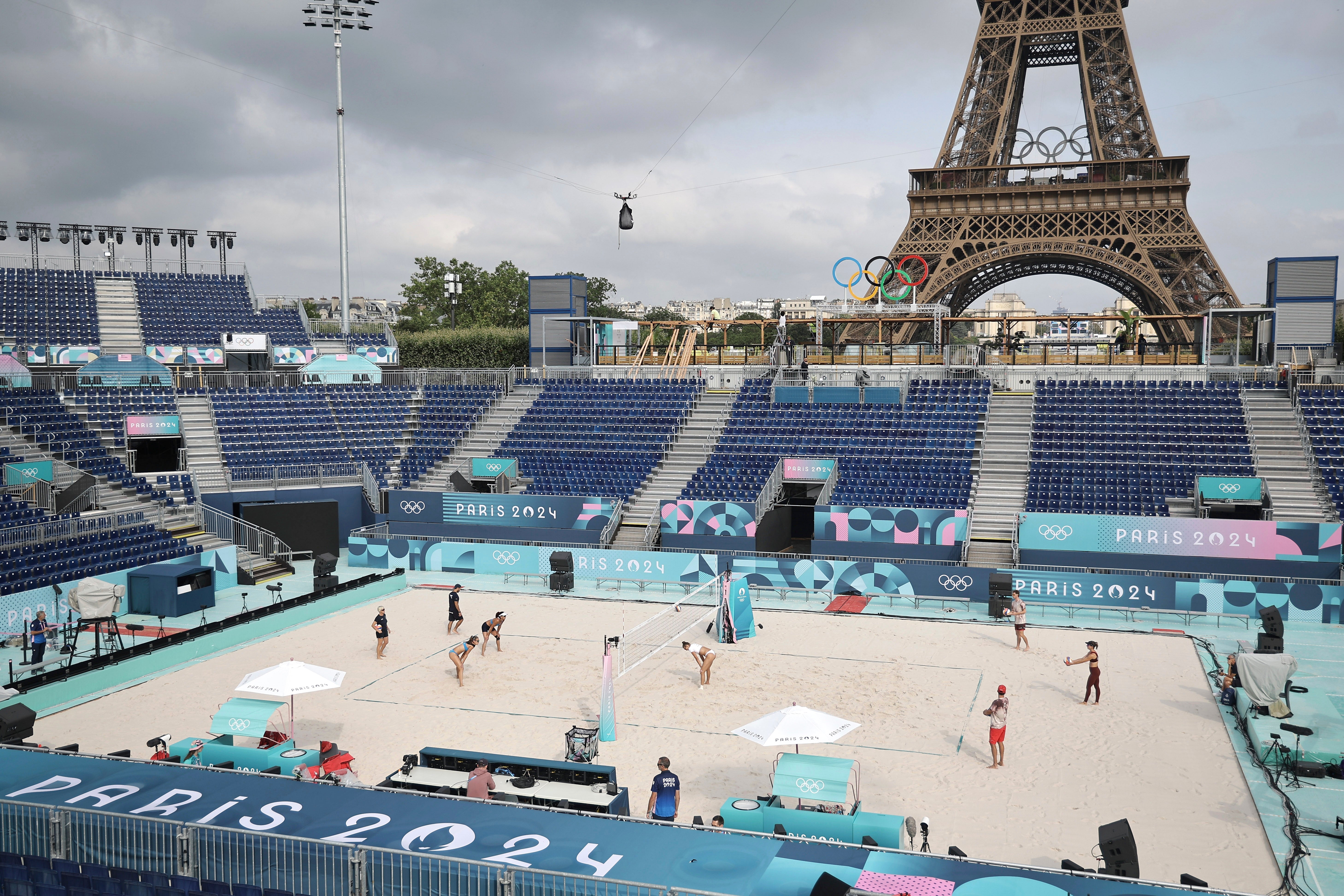 Paris Olympics Beach Volleyball