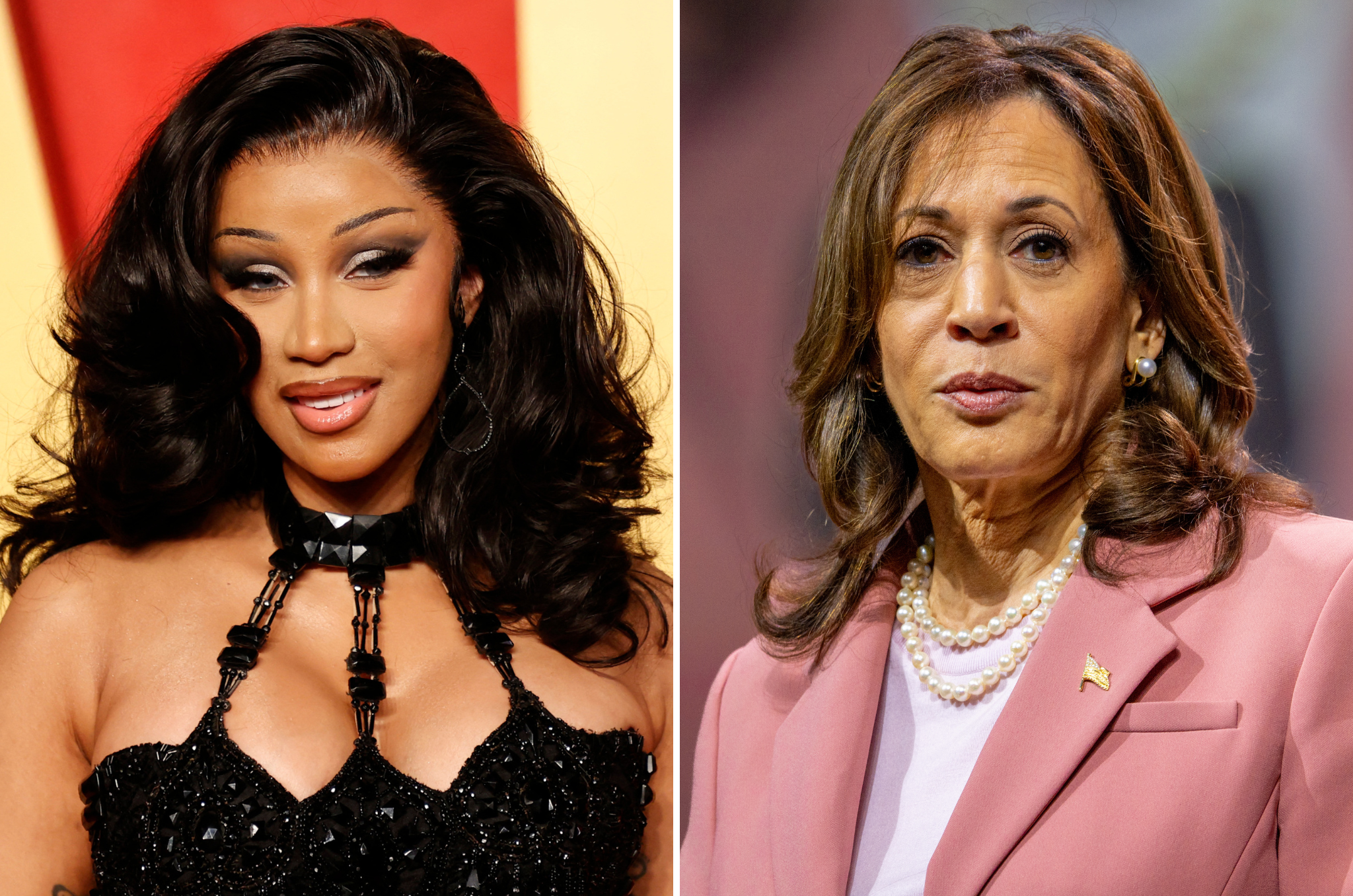 Cardi B called out Kamala Harris detractors over malicious comments about her dating history