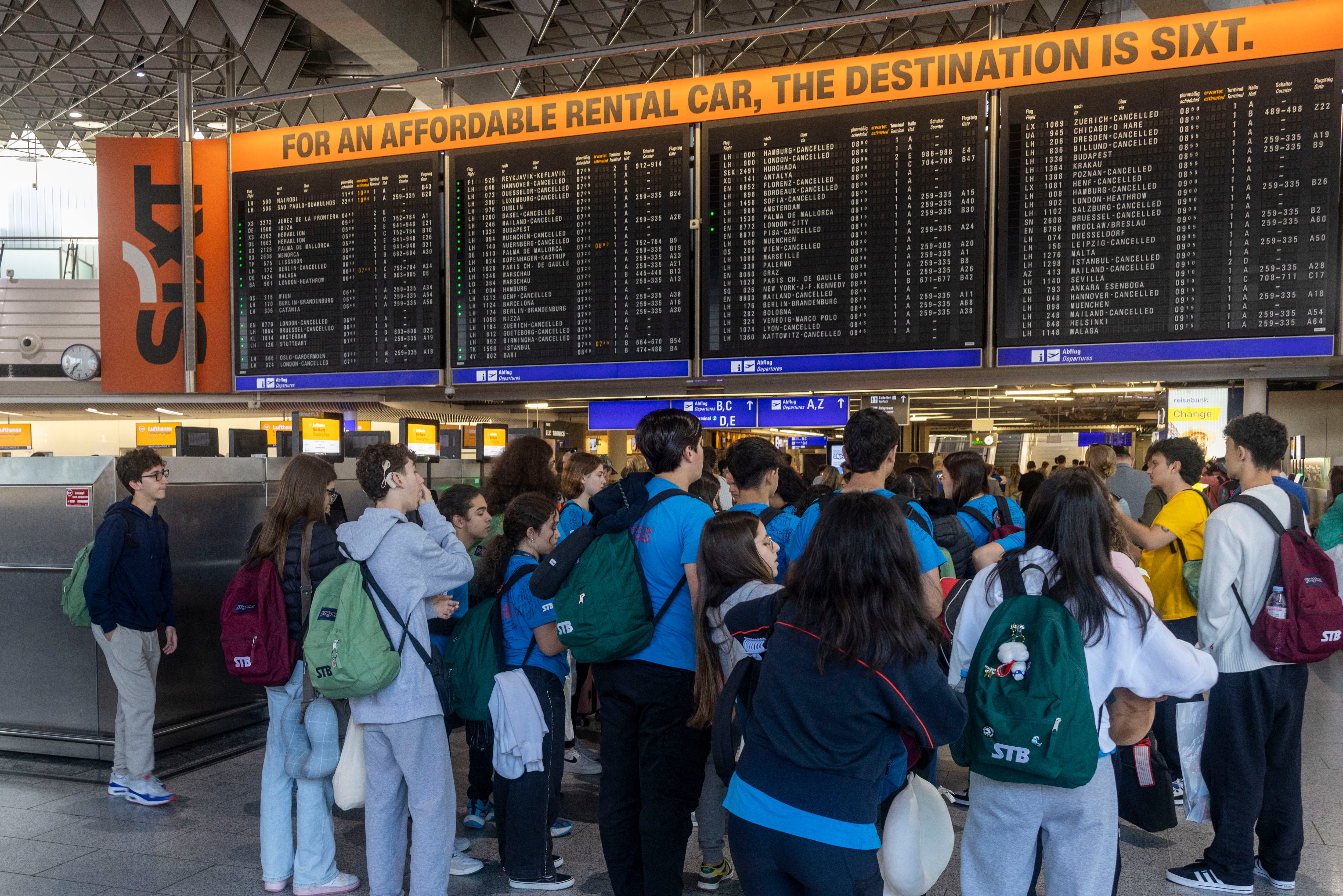 Germany Airport Protest