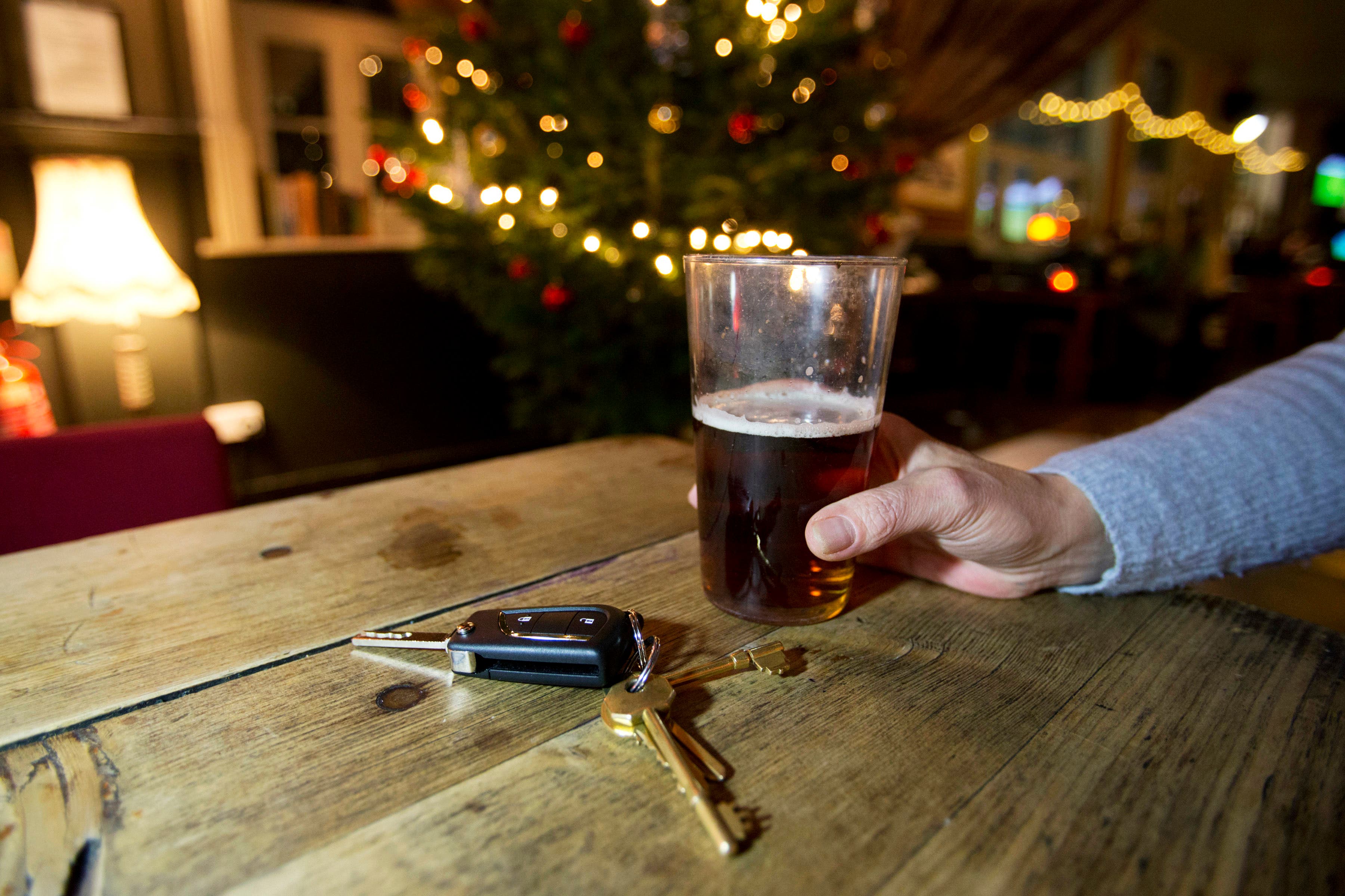 Drink-drive deaths on Britain’s roads have reached a 13-year high, new figures show (Yui Mok/PA)