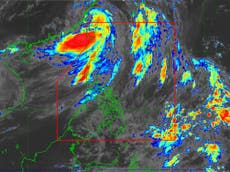 Typhoon Gaemi mapped: Storm heads for China after pounding Taiwan and Philippines