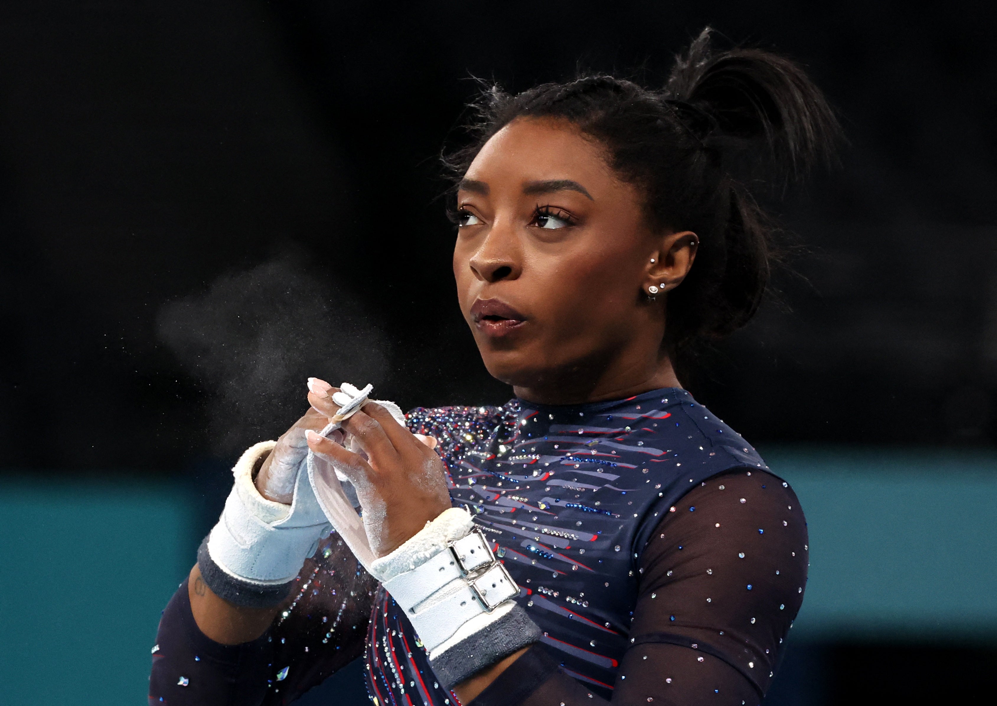 Simone Biles is back at the Olympics after her Tokyo troubles