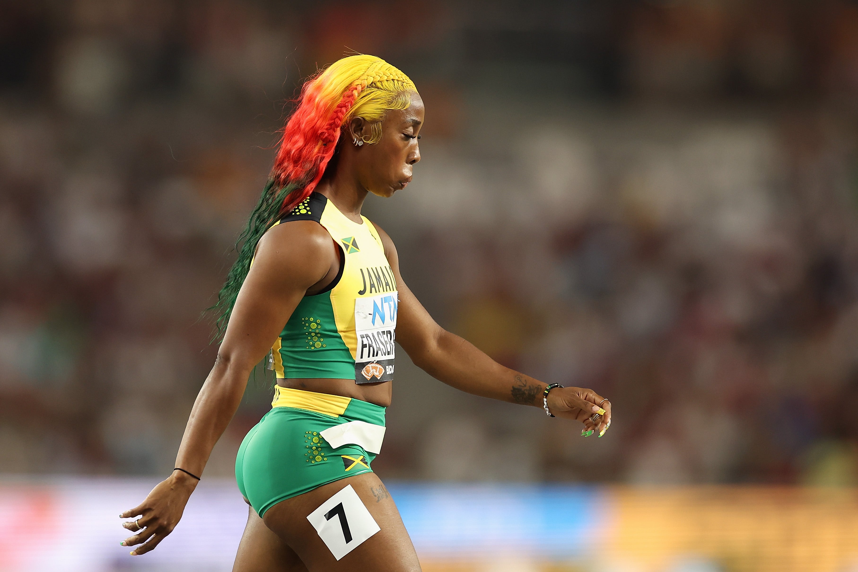 Shelly-Ann Fraser-Pryce competes at her fifth Olympics