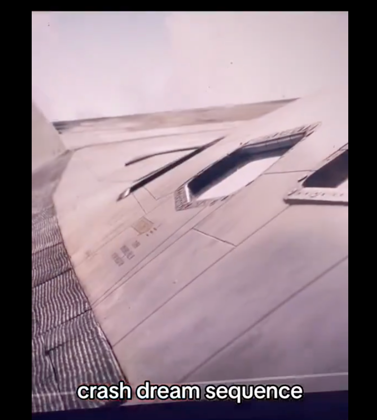 The crash dream sequence is said to hold the key to the movie’s secret