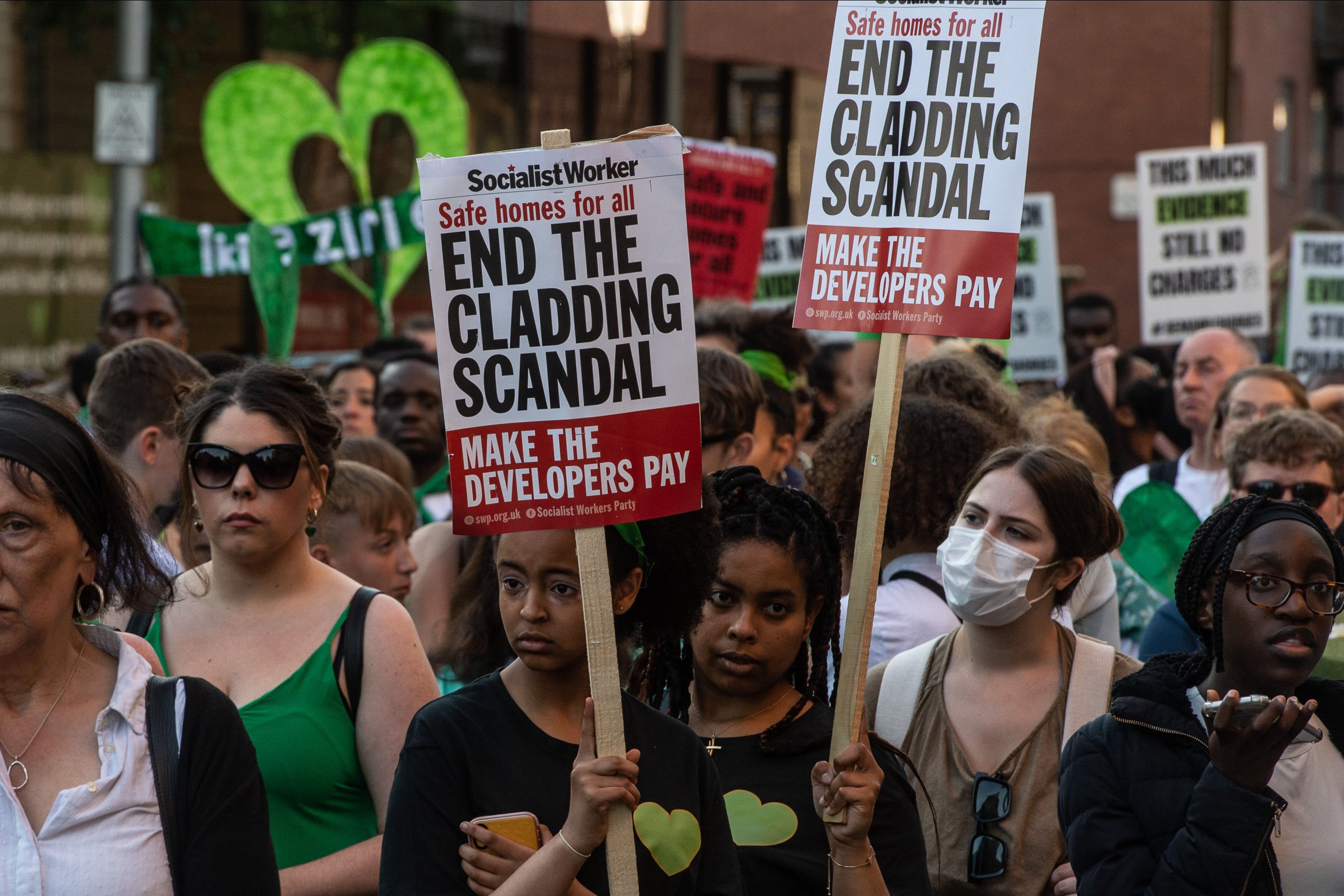 Insurance premiums have soared in the wake of the building safety scandal which emerged following the Grenfell Tower fire