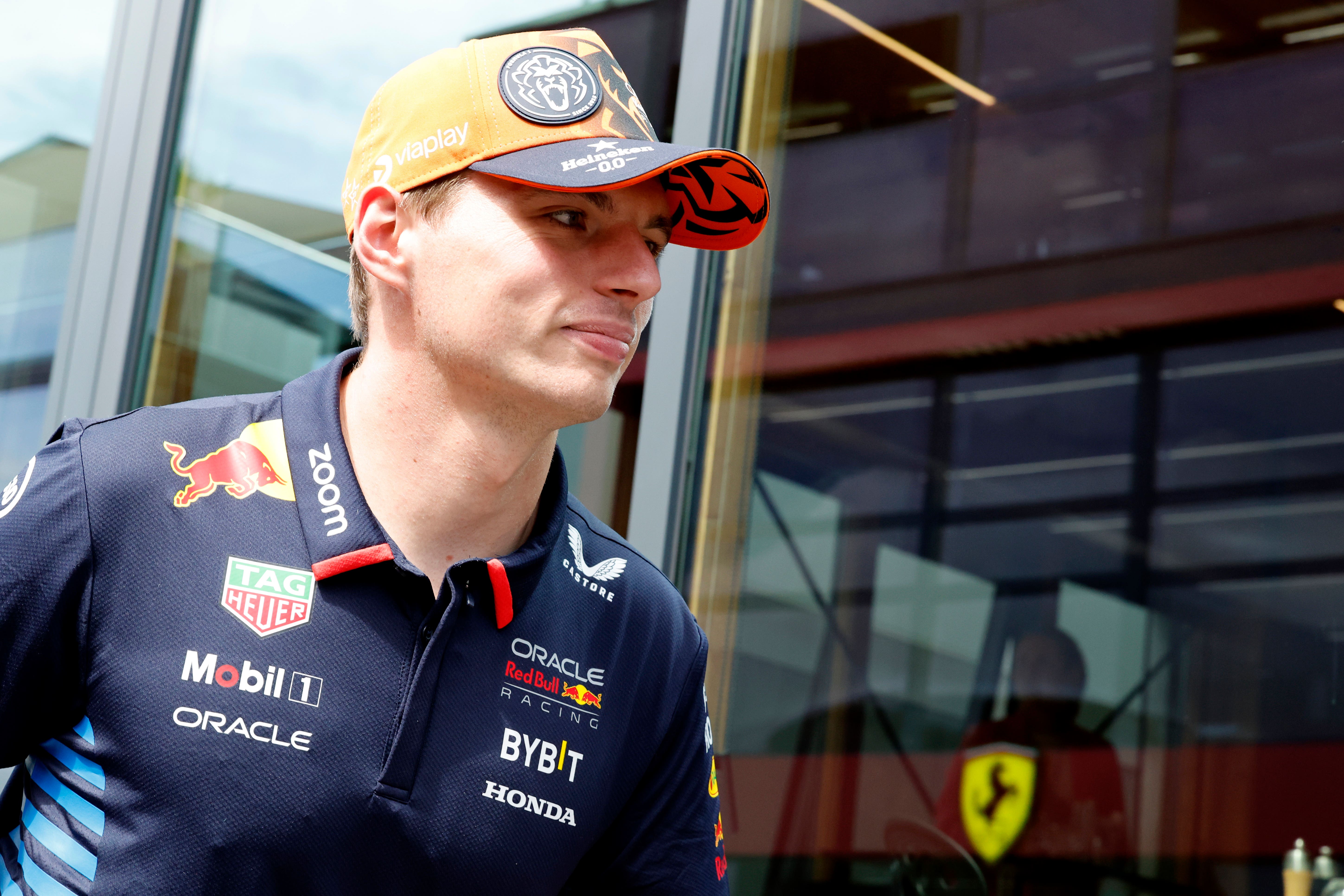 Max Verstappen will serve a 10-place grid penalty