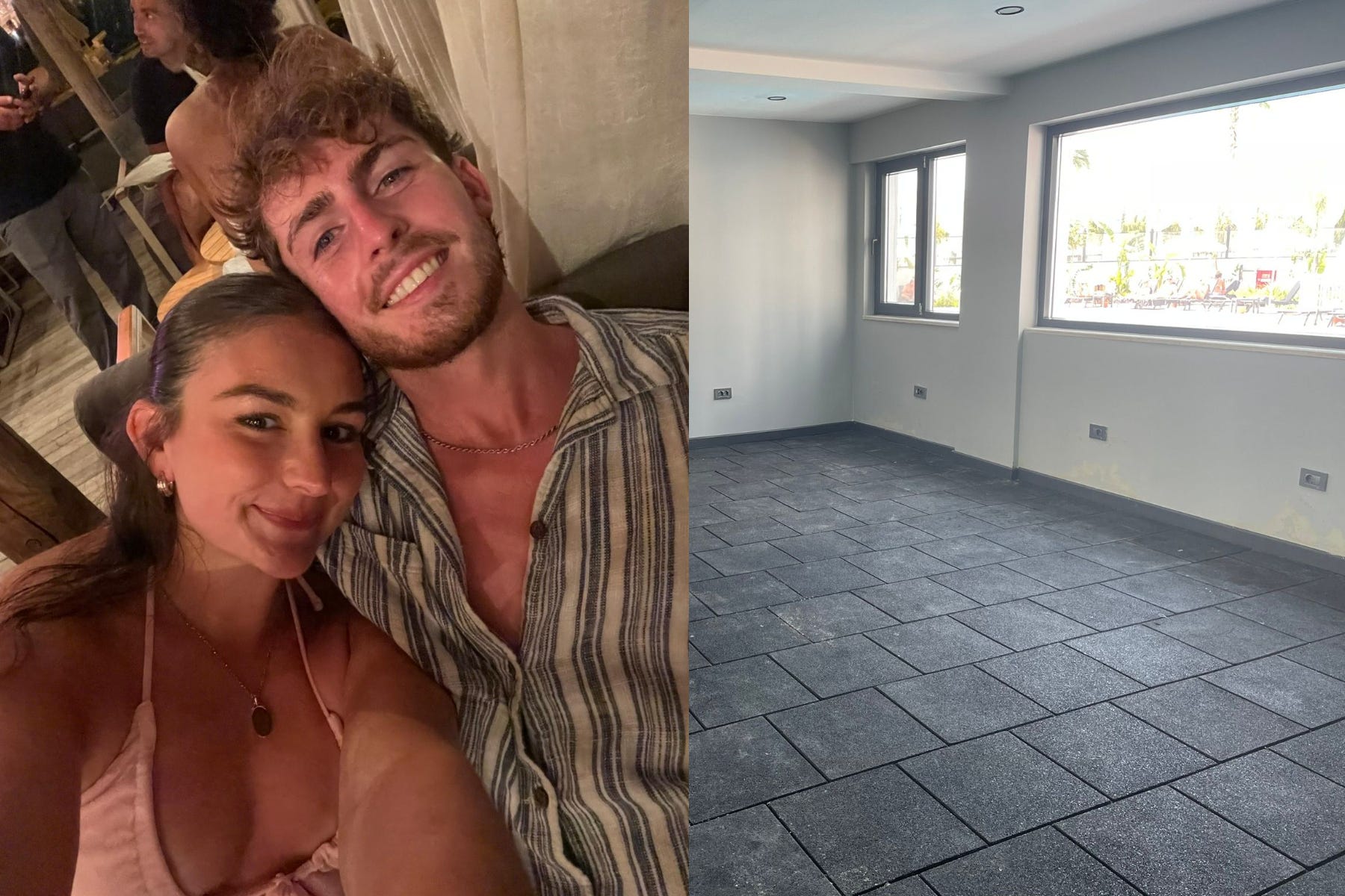 George Williams-Sales and his girlfriend, Lulu Mann, were left stranded in Turkey at a ‘just built’ hotel after the global IT outage (Collect/PA Real Life)