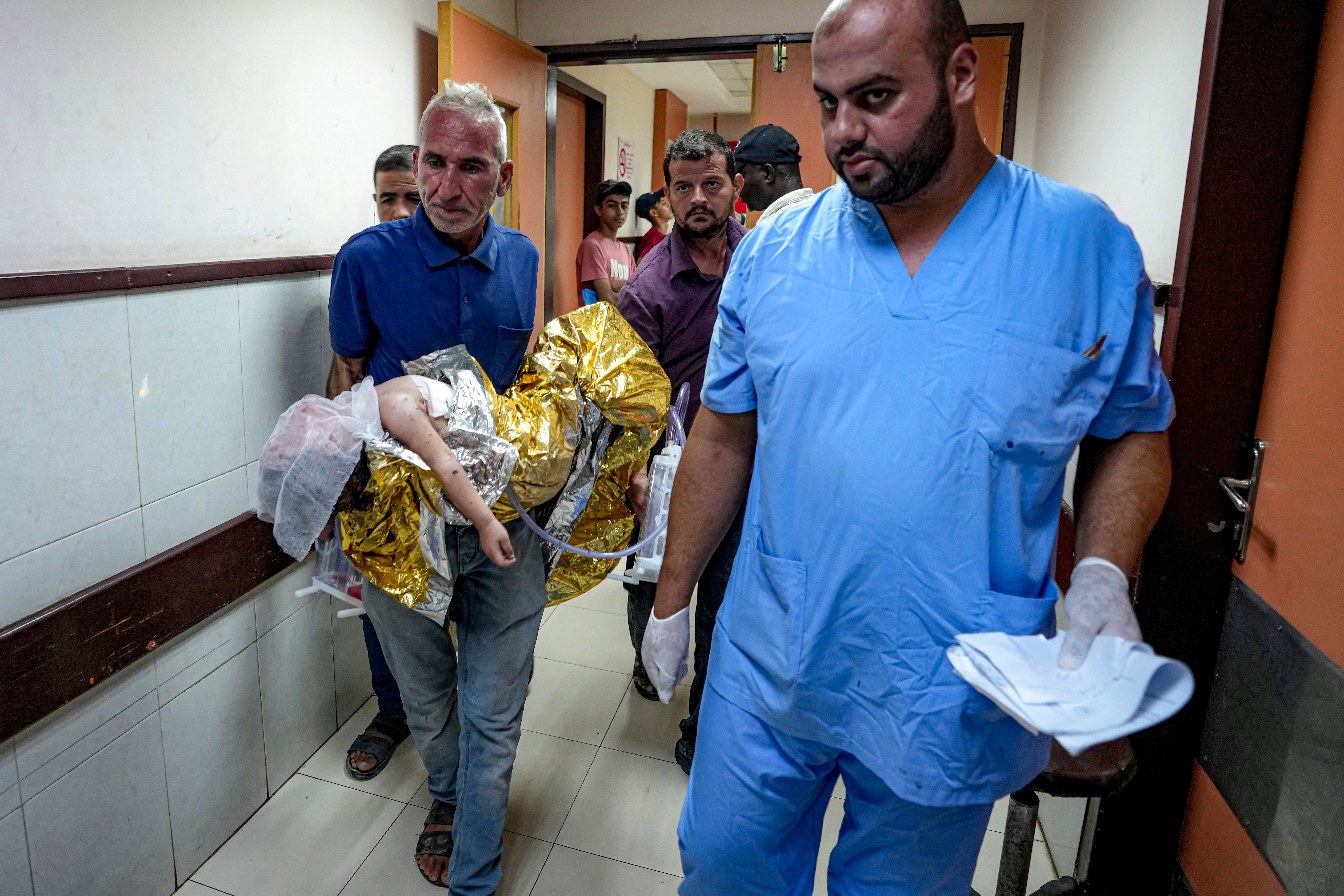 Israel Palestinians Orphaned Girl