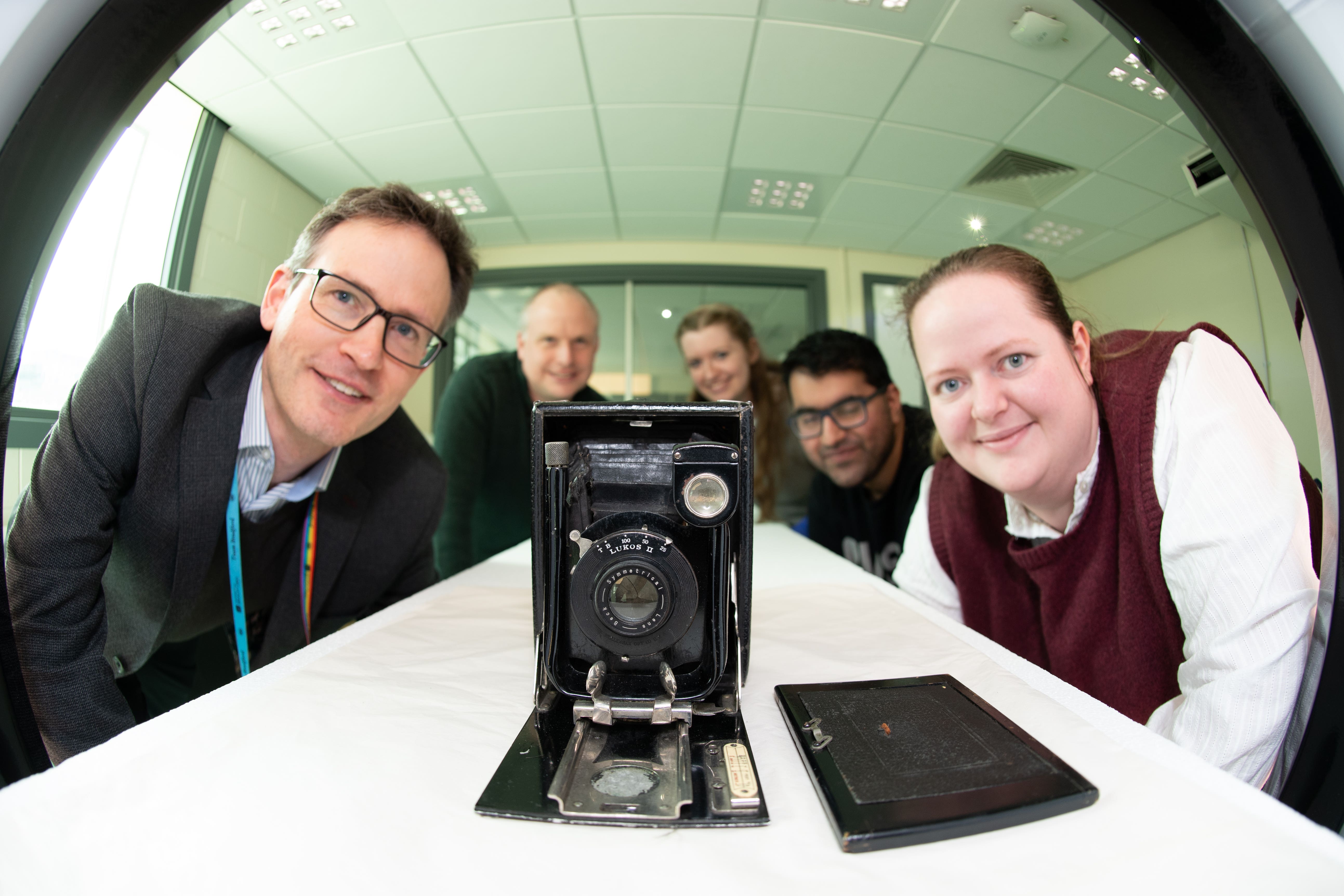 The cameras are part of the permanent collection of the National Science and Media Museum, in Bradford (University of Bradford/PA)