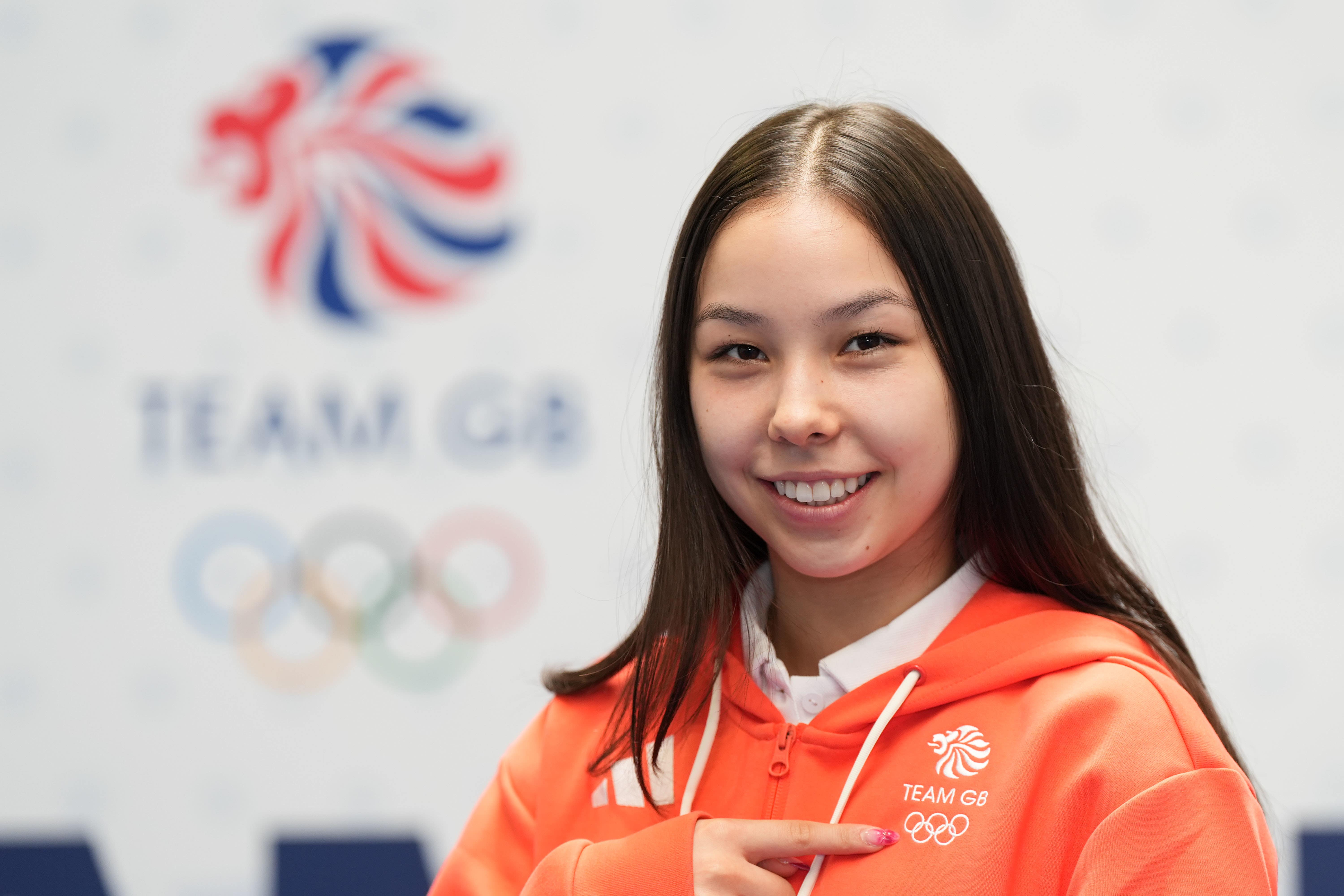 Anna Hursey is hoping to write another teenage sporting success story at Paris 2024 (Jacob King/PA)