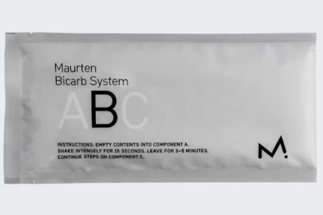 <p>The Maurten Bicarb System hydrogel is fuelling athletes at Paris 2024 </p>