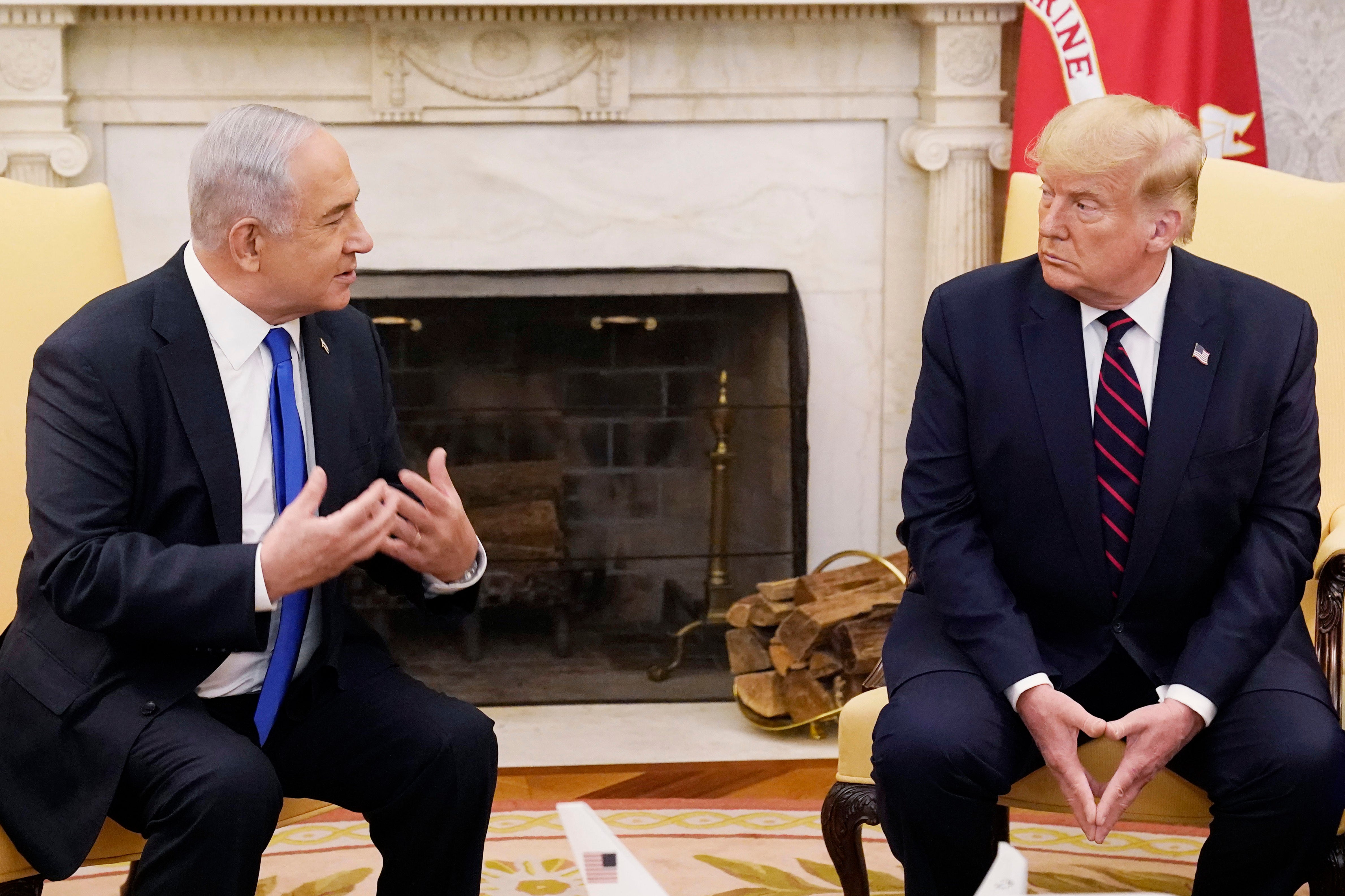 Trump hosted Israeli Prime Minister Benjamin Netanyahu at Mar-a-Lago last month