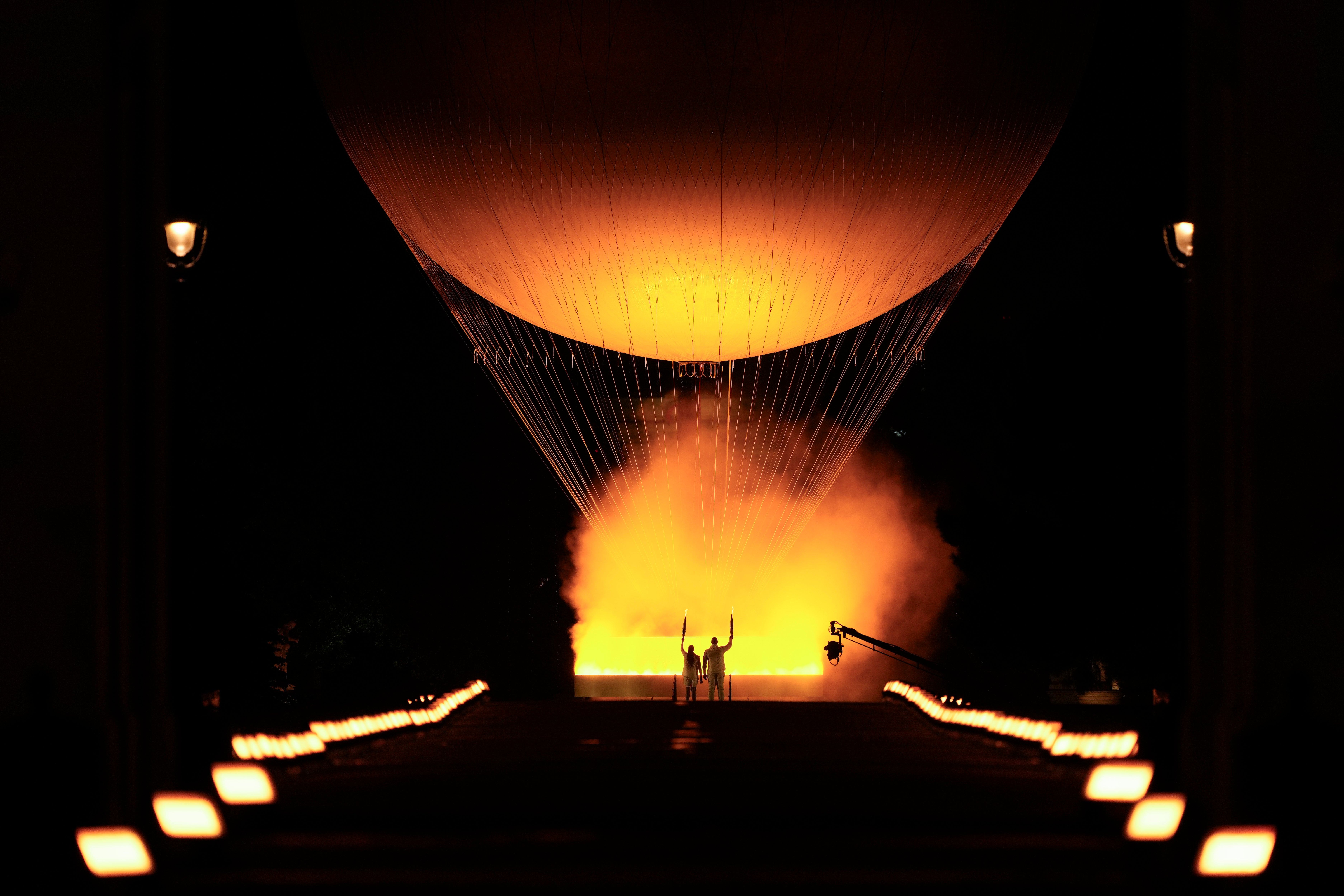 APTOPIX Paris Olympics Opening Ceremony