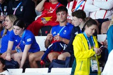 Tom Daley knitting again as he watches diving teammates win first Team GB medal