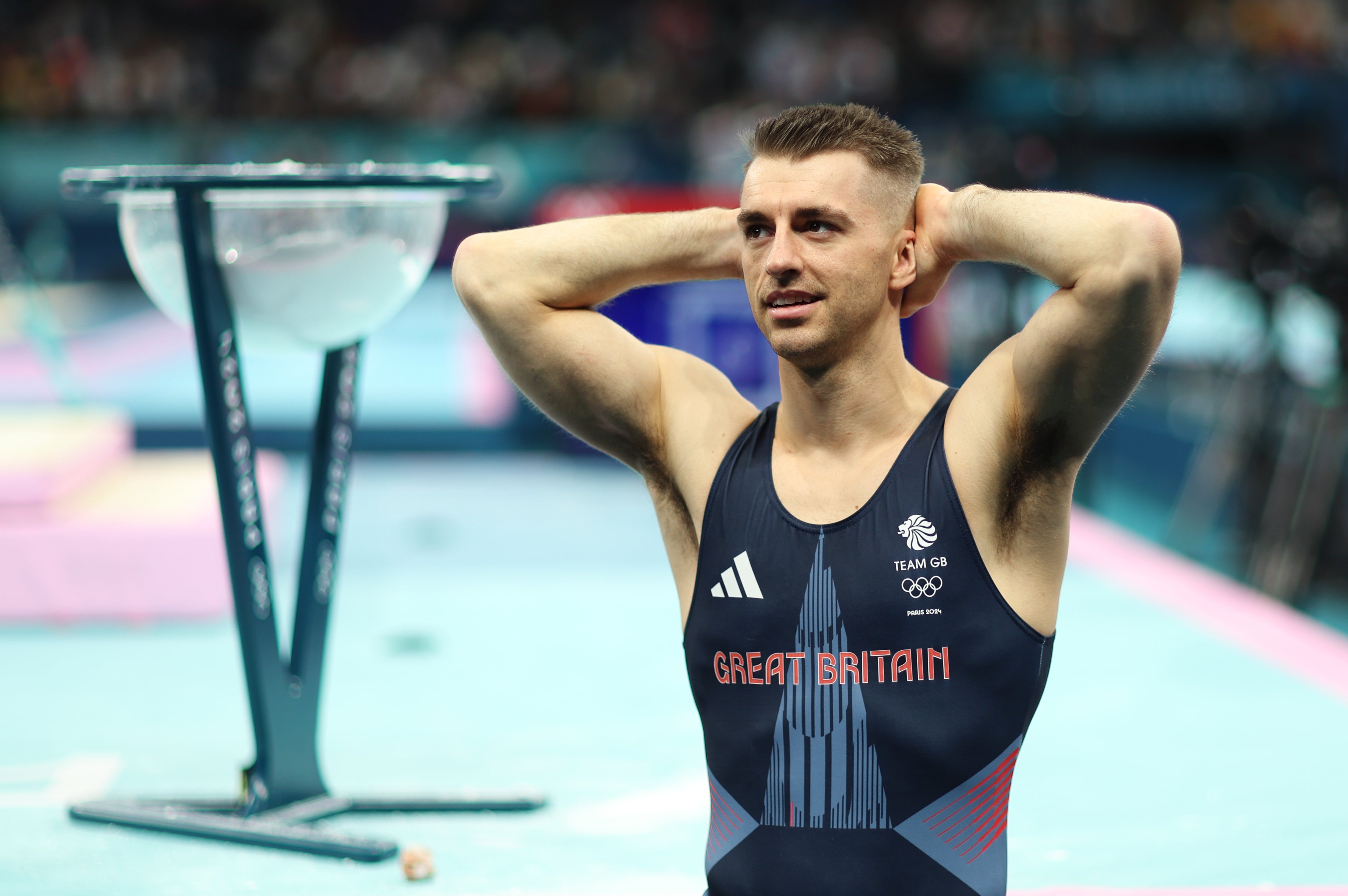 Max Whitlock was the epitome of cool as he landed his pommel routine