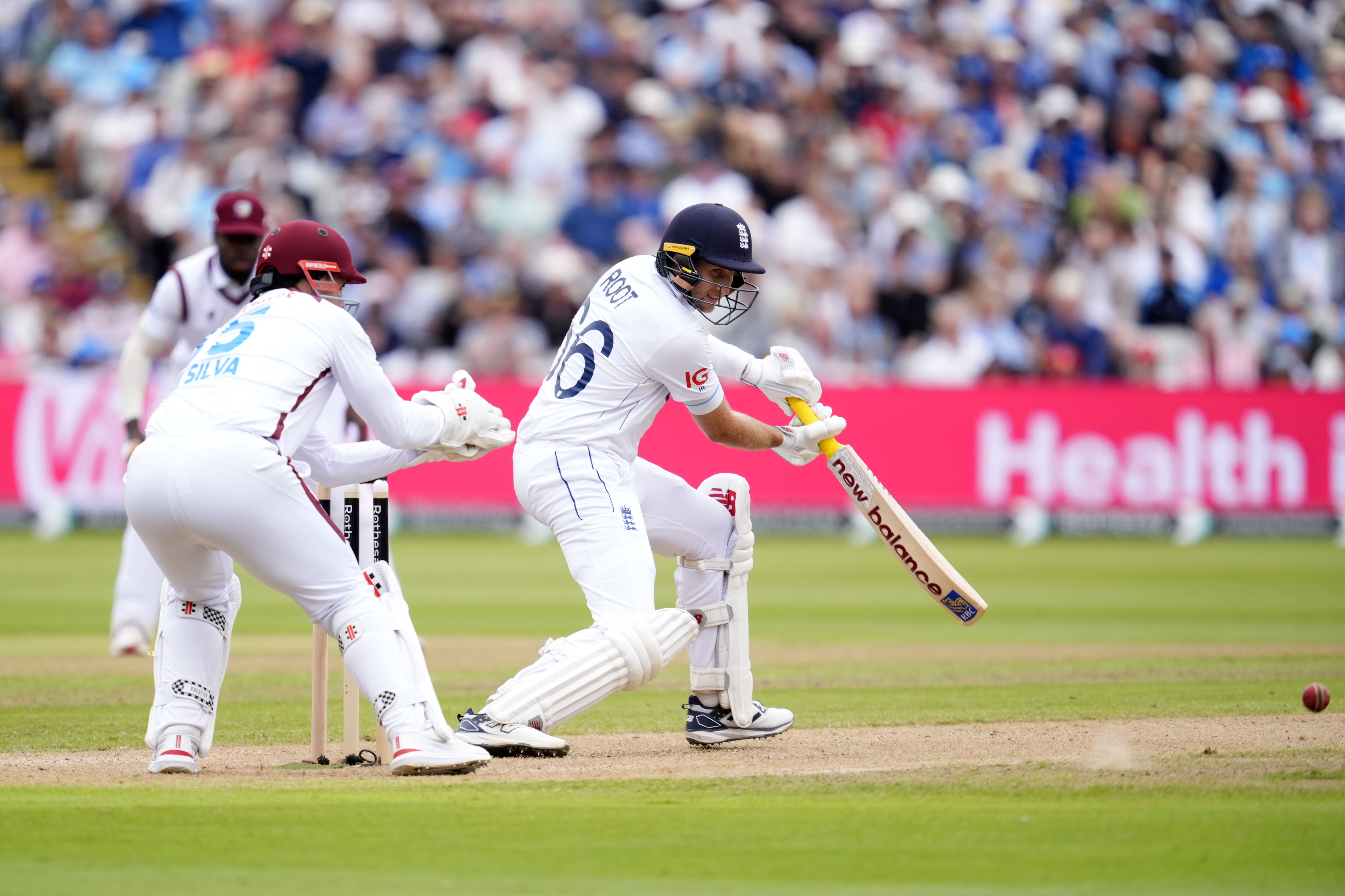 Joe Root moved up to seventh in the all-time list of Test runscorers (Nick Potts/PA)