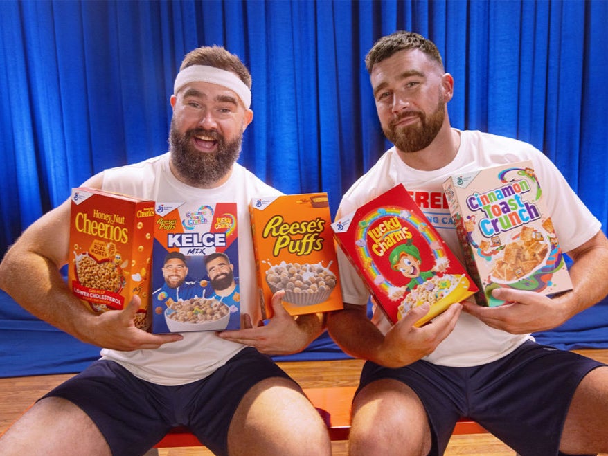 ‘Kelce Mix’ combines Jason and Travis Kelce’s favorite cereal brands into one bowl