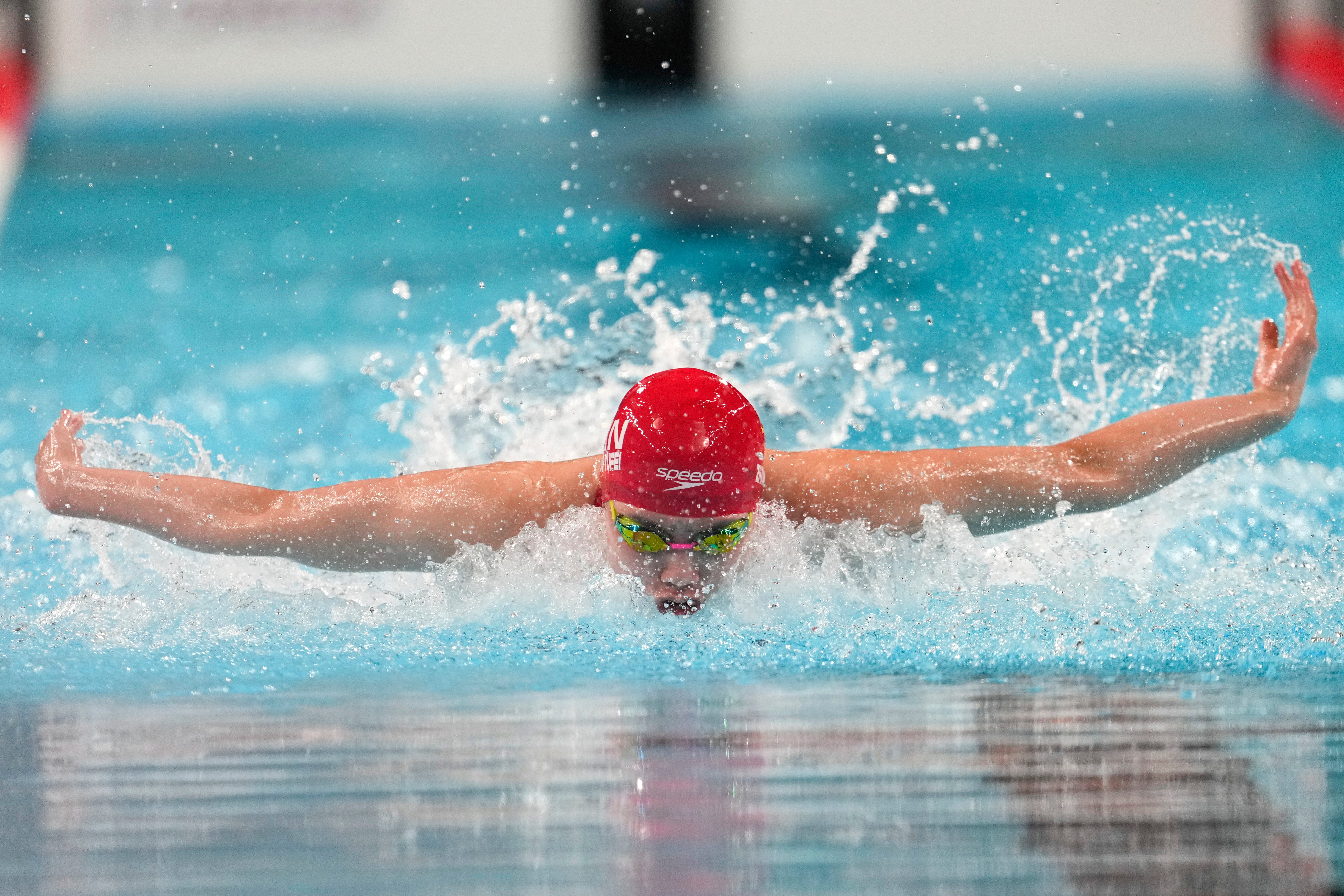 CORRECTION Paris Olympics Swimming