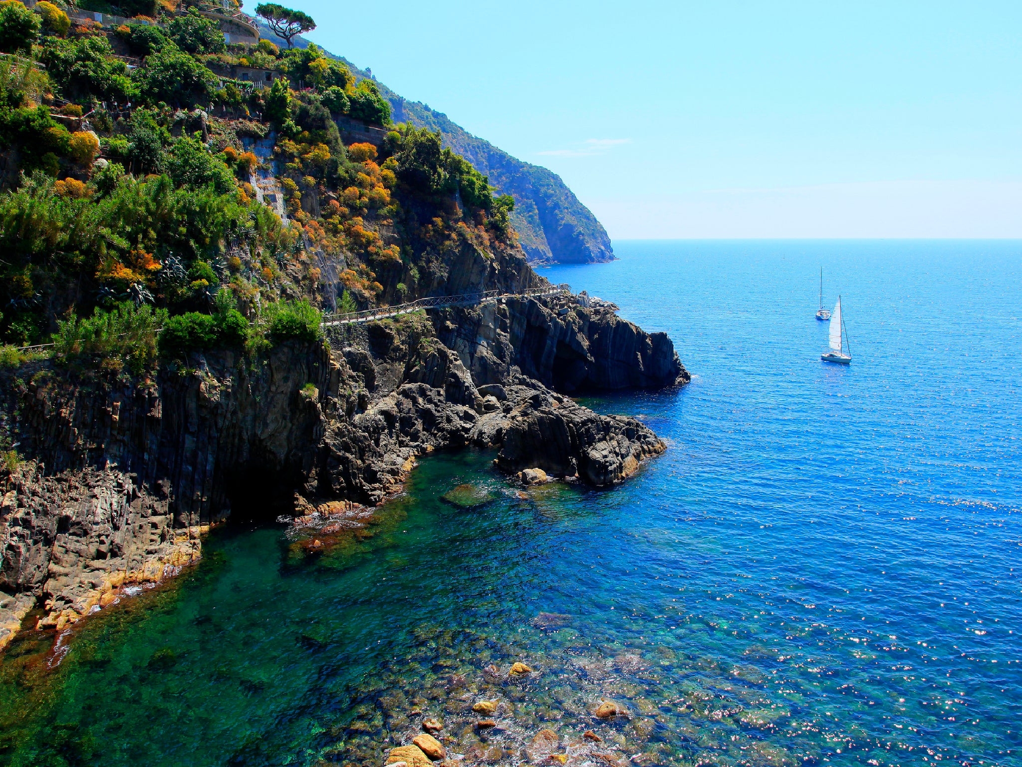 Tourists will be able to walk the coastal path from mid-August 2024