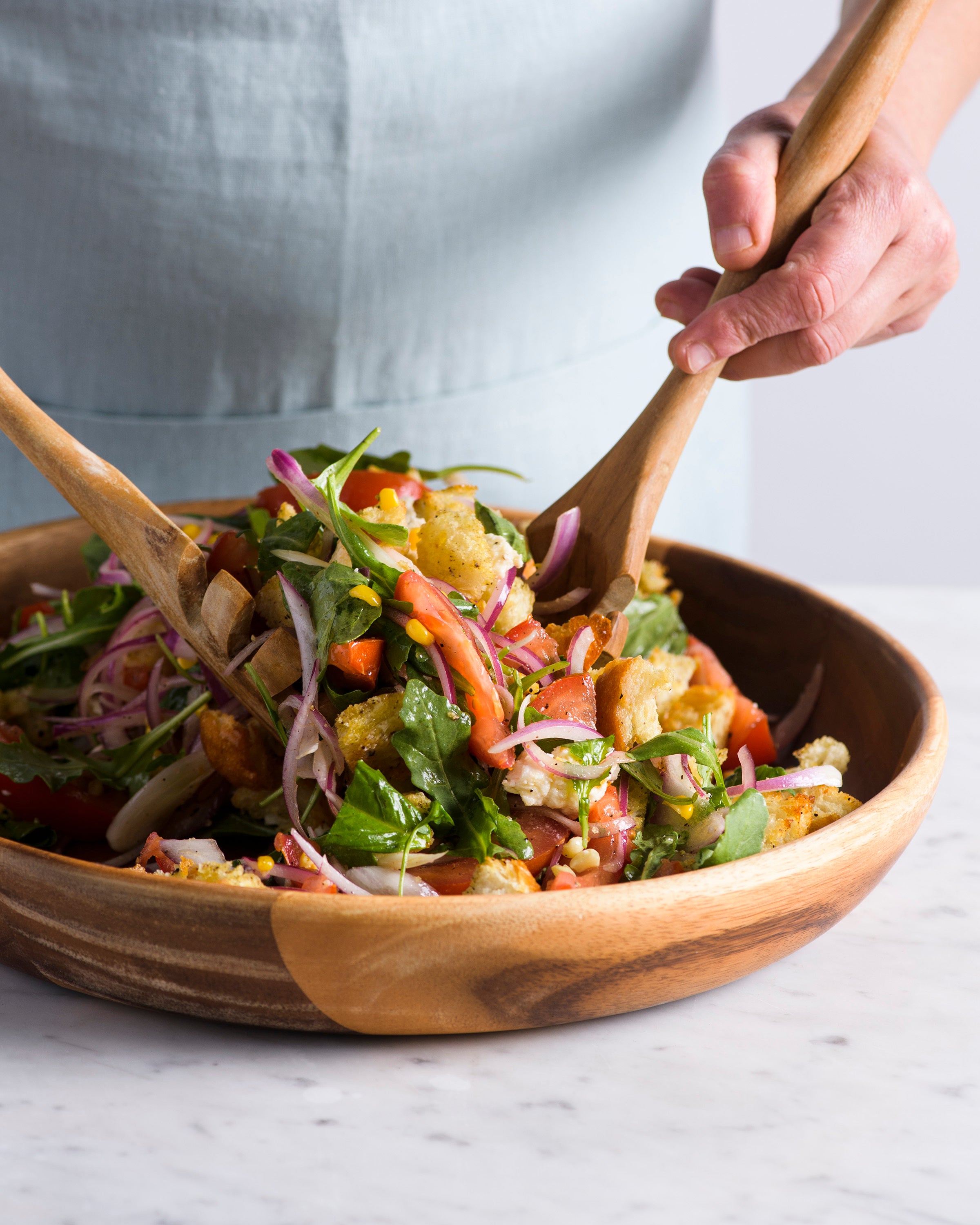 Food-MilkStreet-Tomato Corn Bread Salad