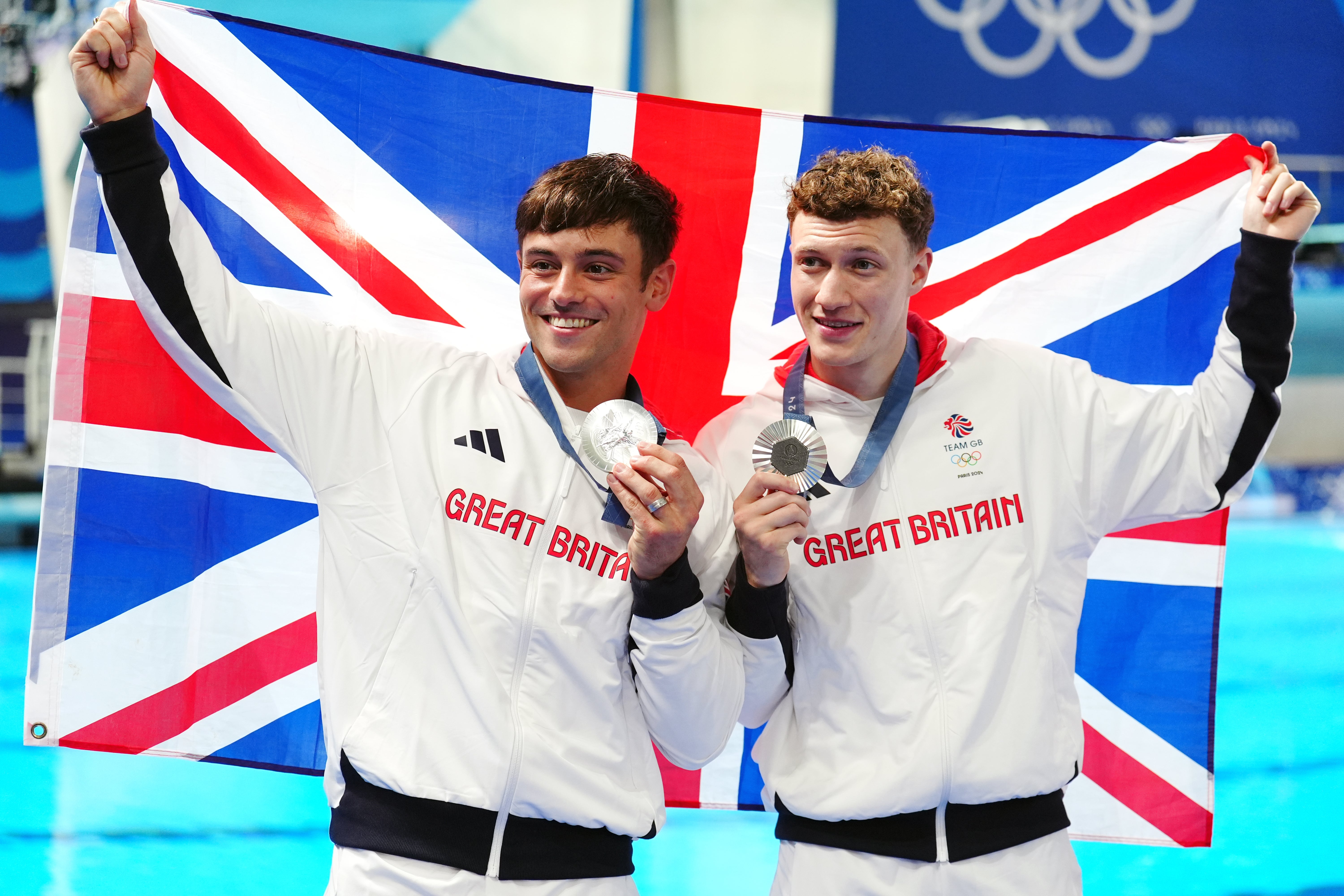 Former rival Tom Daley and his Great Britain teammate Noah Williams took silver in the same event.