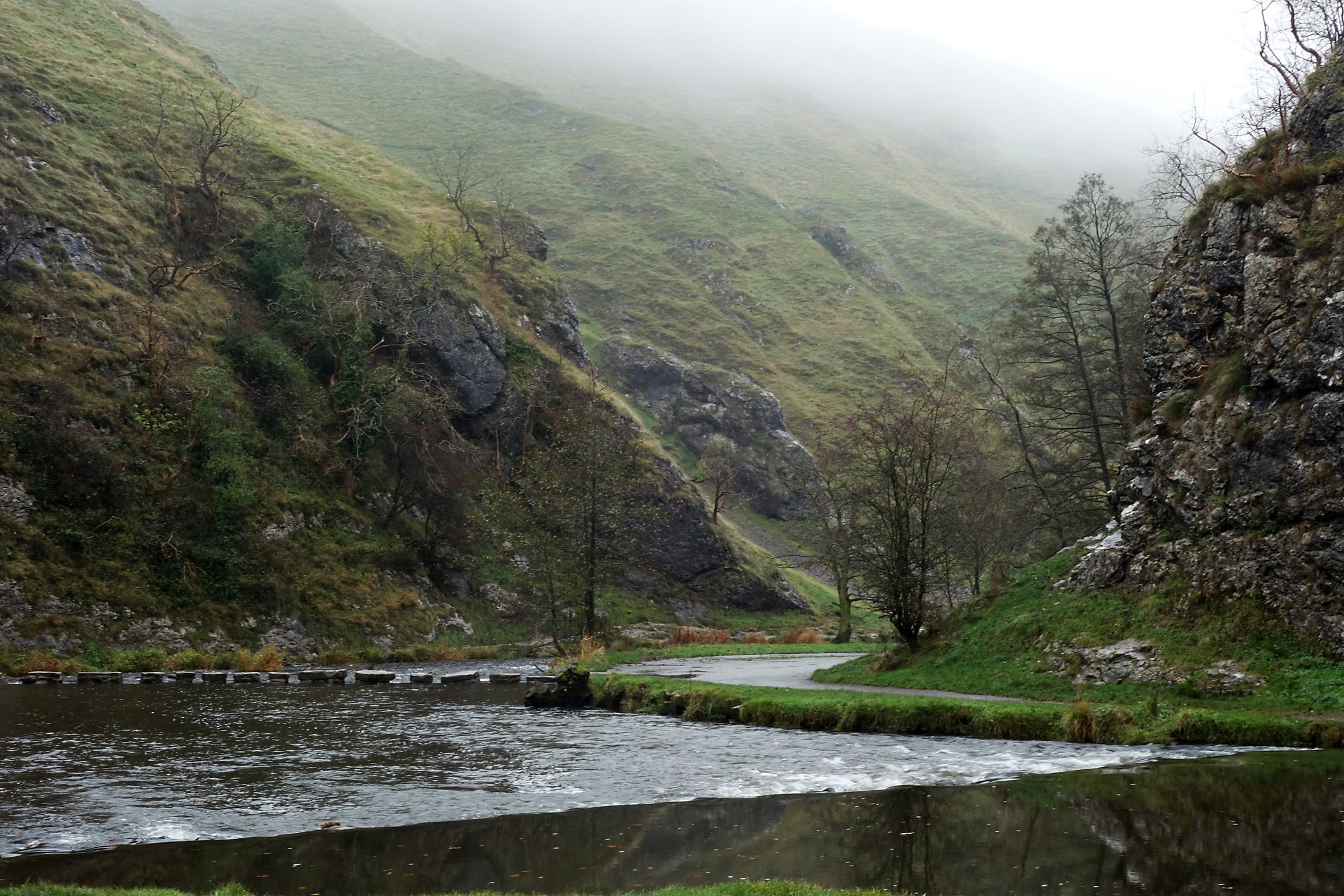 Dovedale marks the southern end of highland Britain