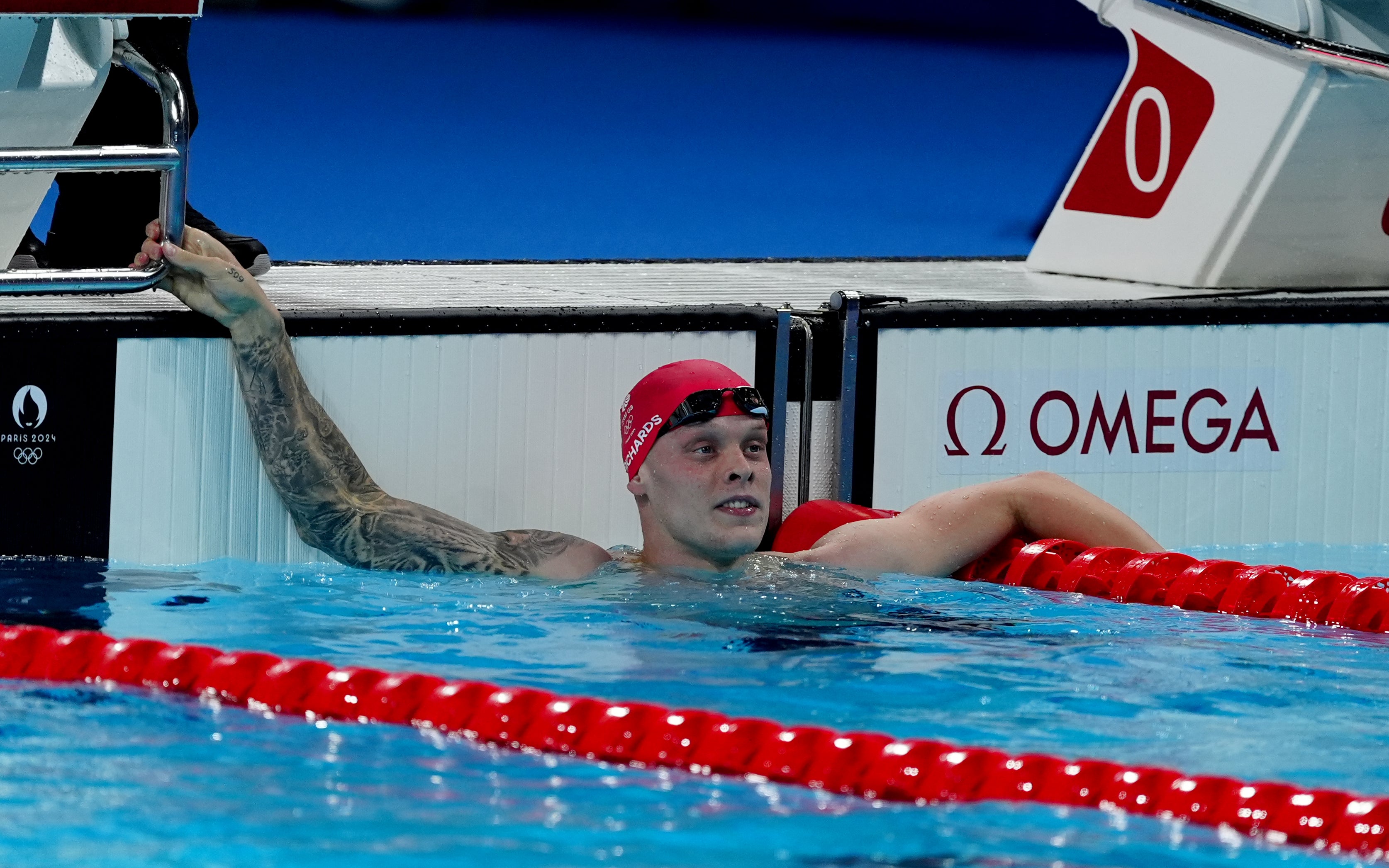 Great Britain's Matthew Richards during the Men's 200m freestyle final