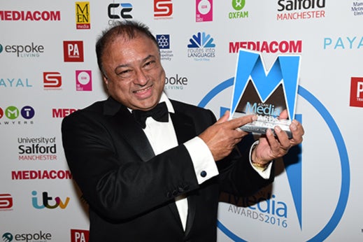 Kim Sengupta was named journalist of the year at the Asian Media Awards in 2016