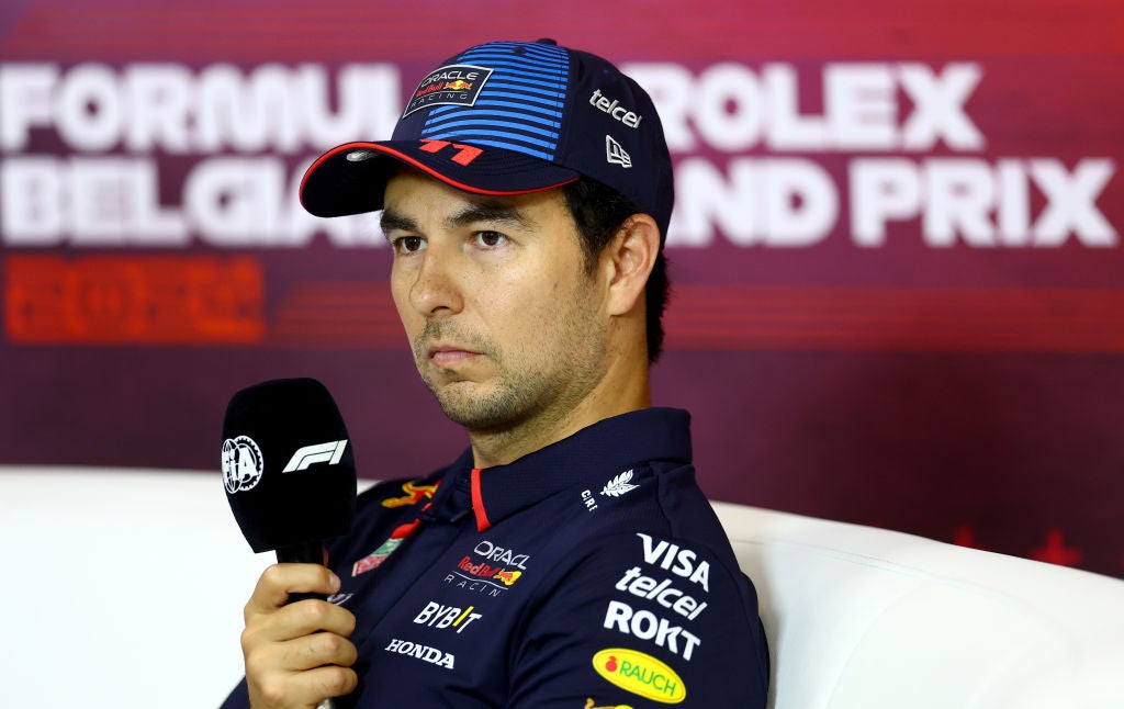 Sergio Perez has come under pressure after a string of poor performances for Red Bull