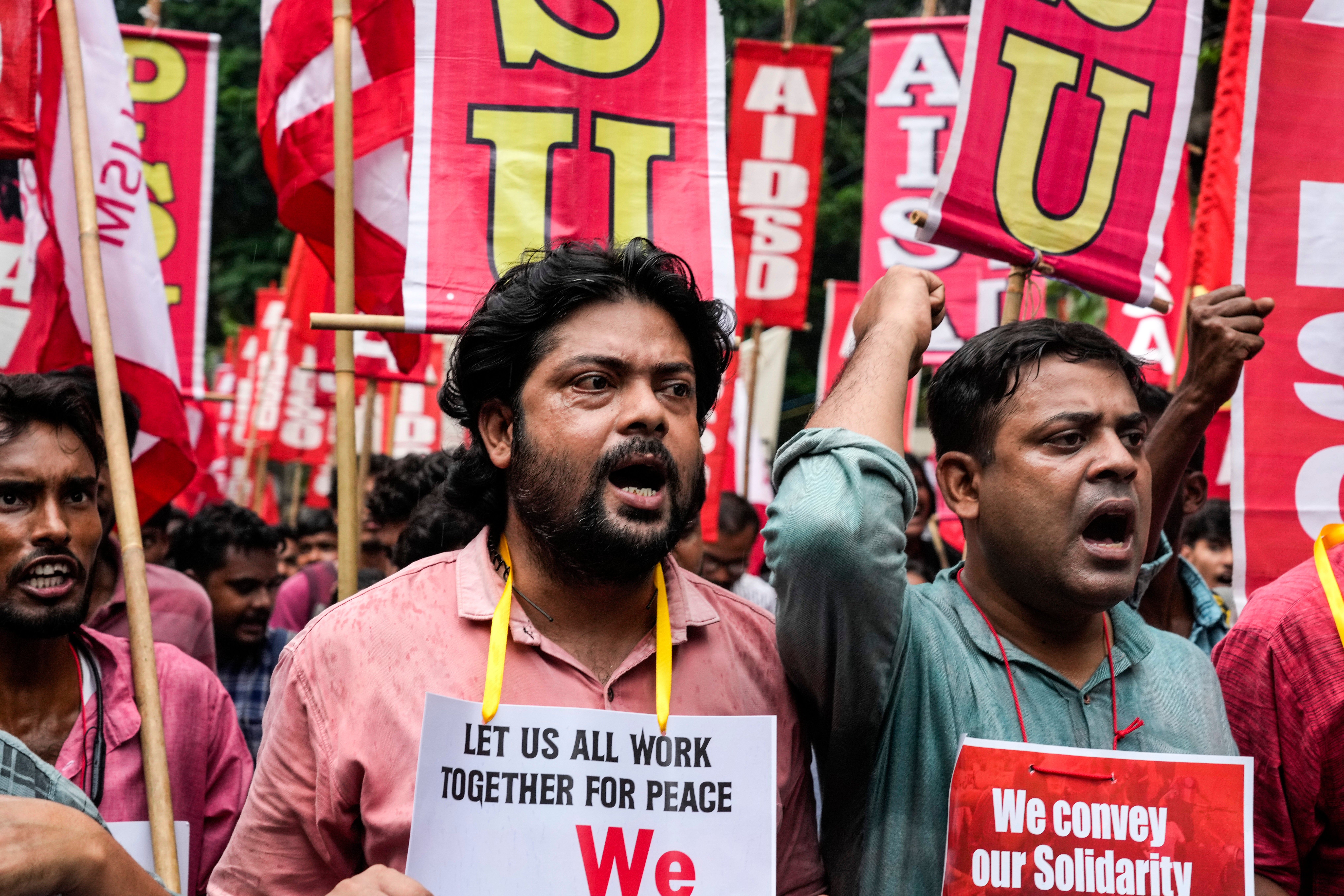 India Bangladesh Campus Violence