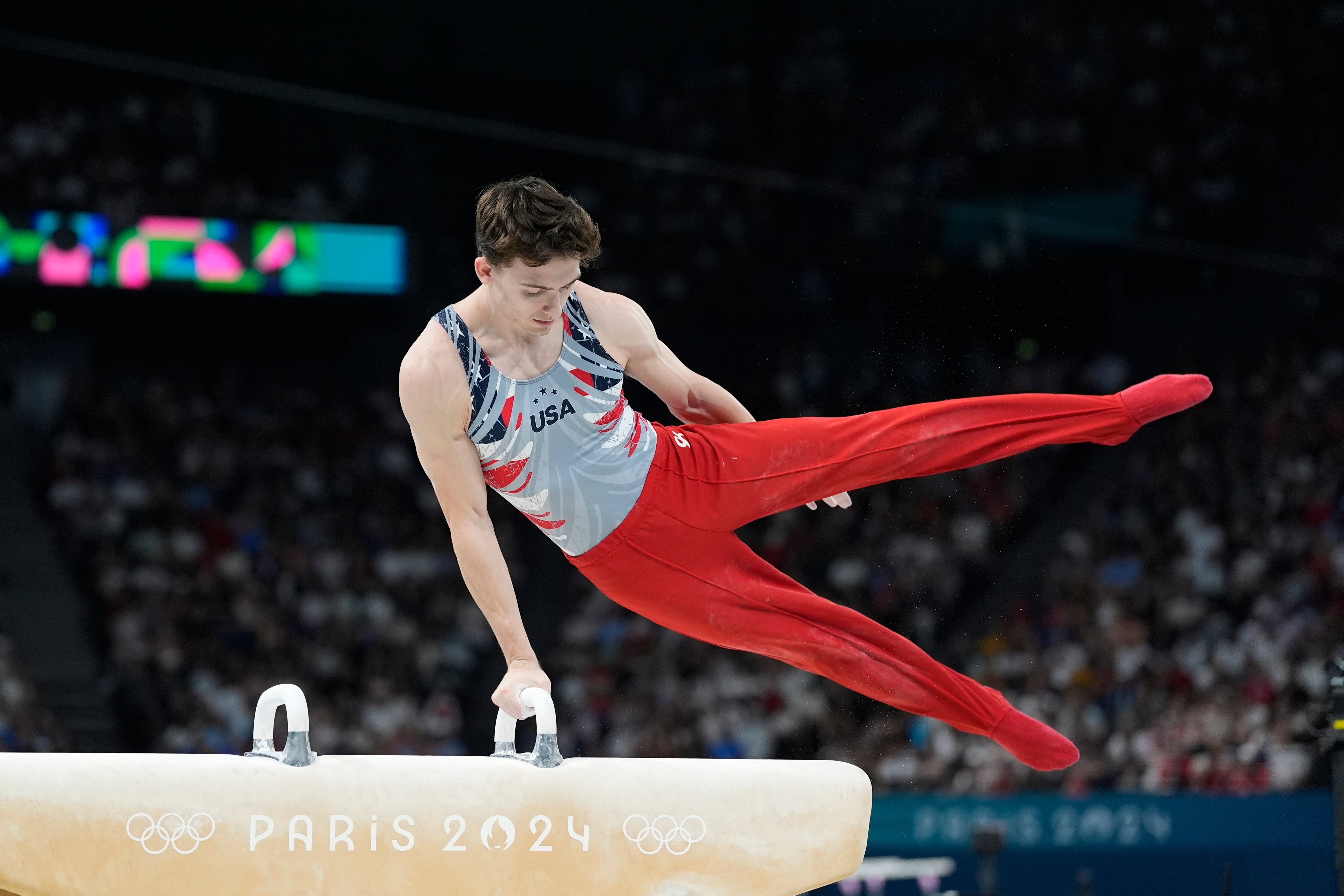 Stephen Nedoroscik became an overnight sensation for his meditative ritual ahead of his pommel horse performances