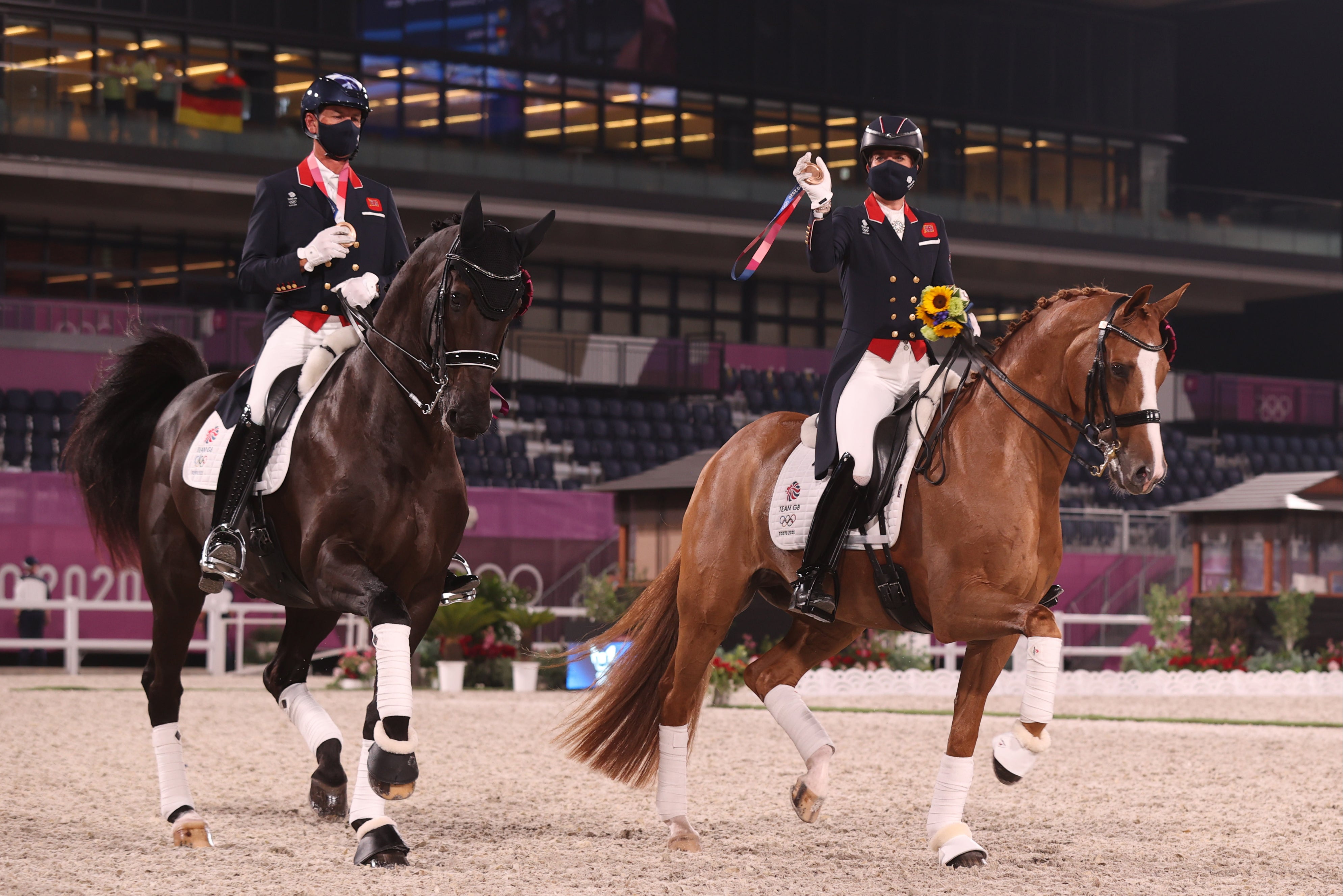 Carl Hester and Charlotte Dujardin have teamed up to win Olympic team dressage medals at multiple Games