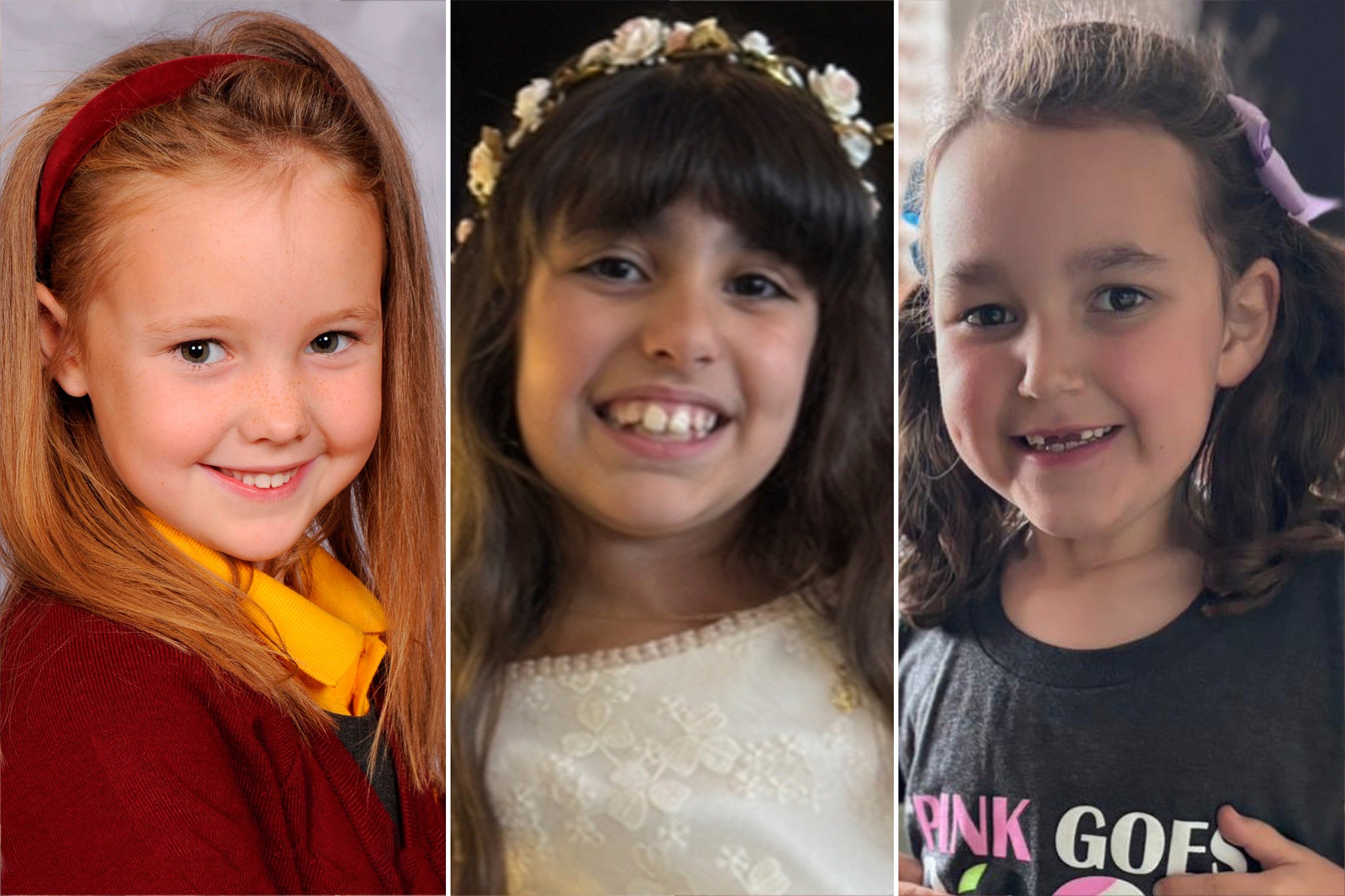 Elsie Dot Stancombe, seven, Alice da Silva Aguiar, nine, and Bebe King, six, died during the attack in a studio on Hart Street