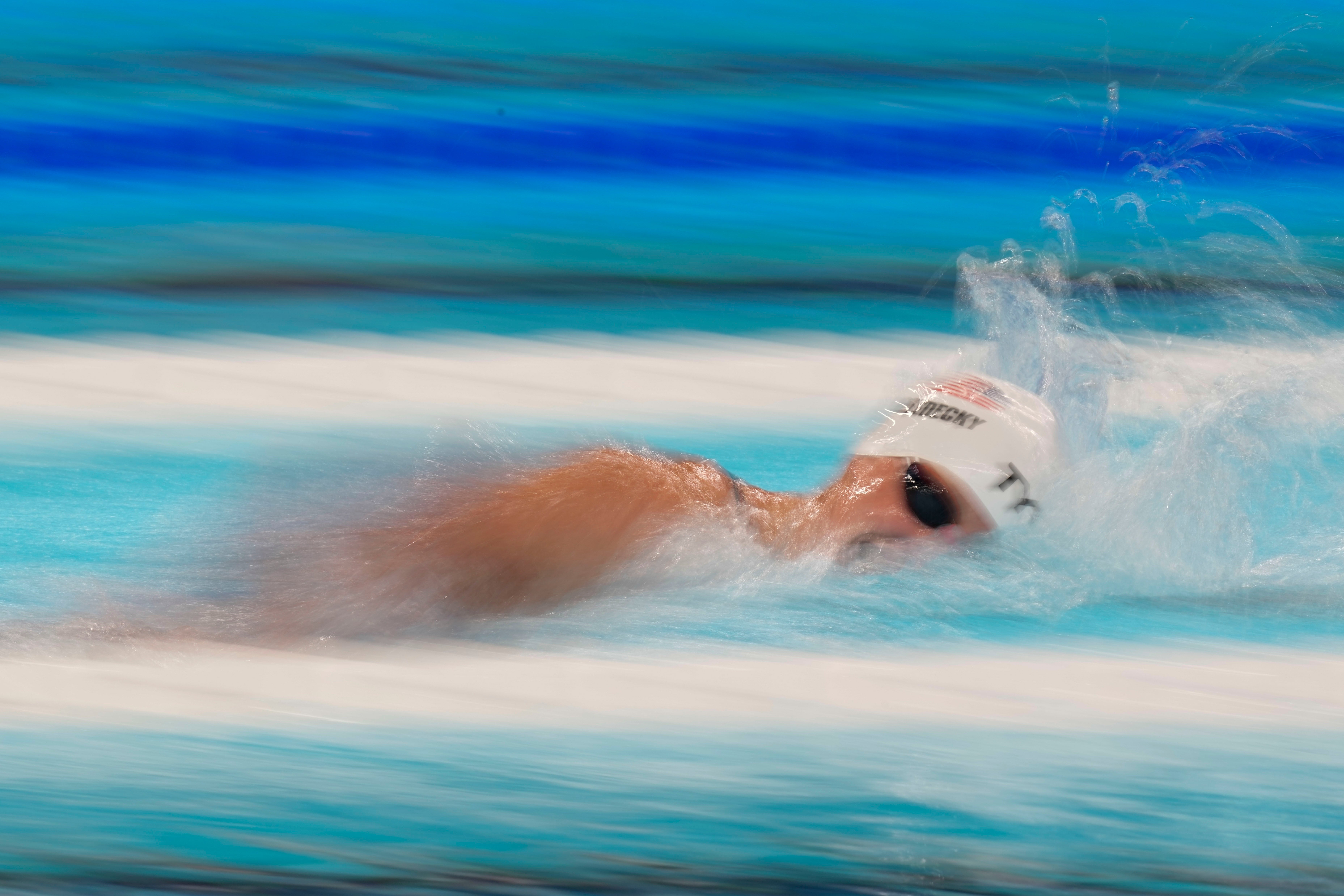 APTOPIX Paris Olympics Swimming