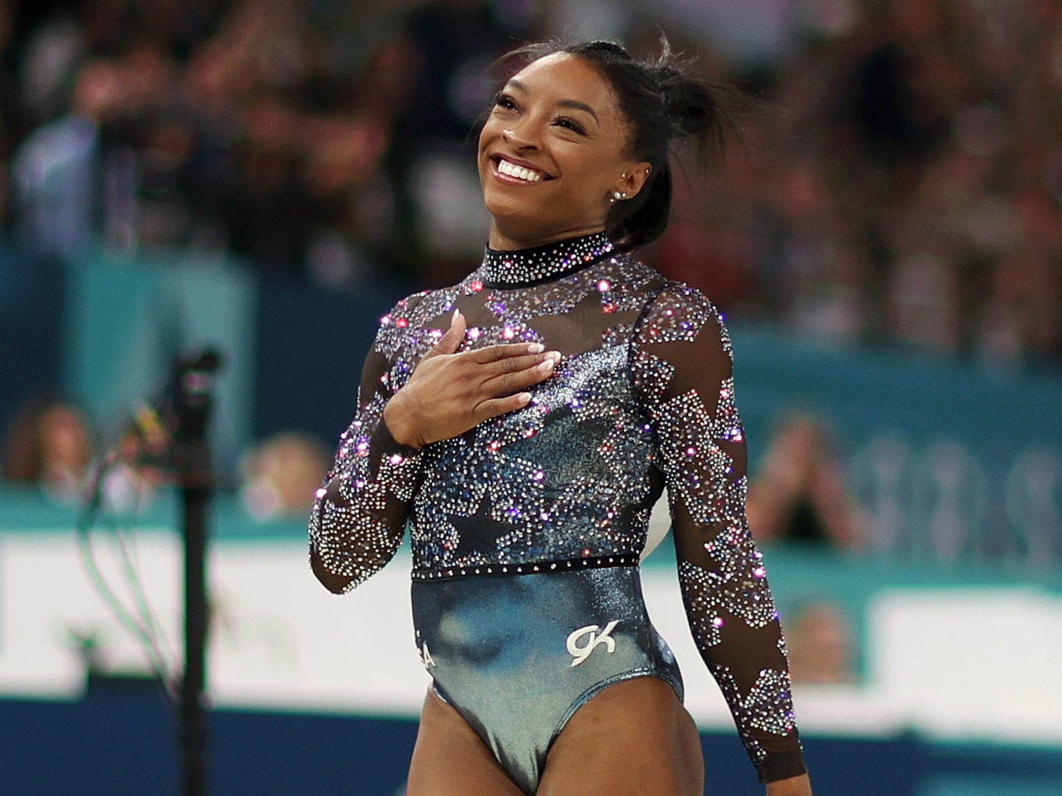 Simone Biles sweetly responds to five-year-old gymnast’s Intagram video