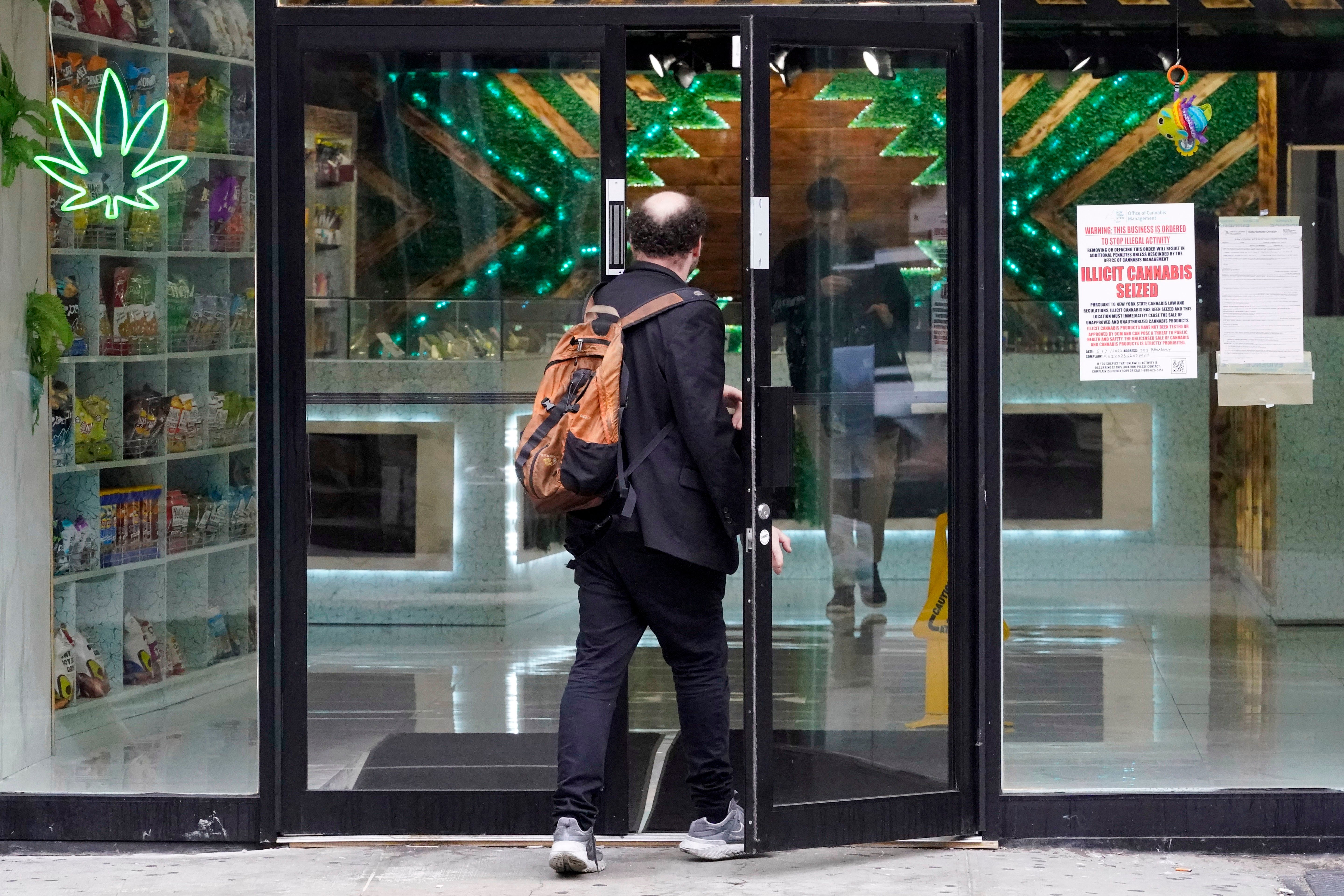 Marijuana Shop Crackdown