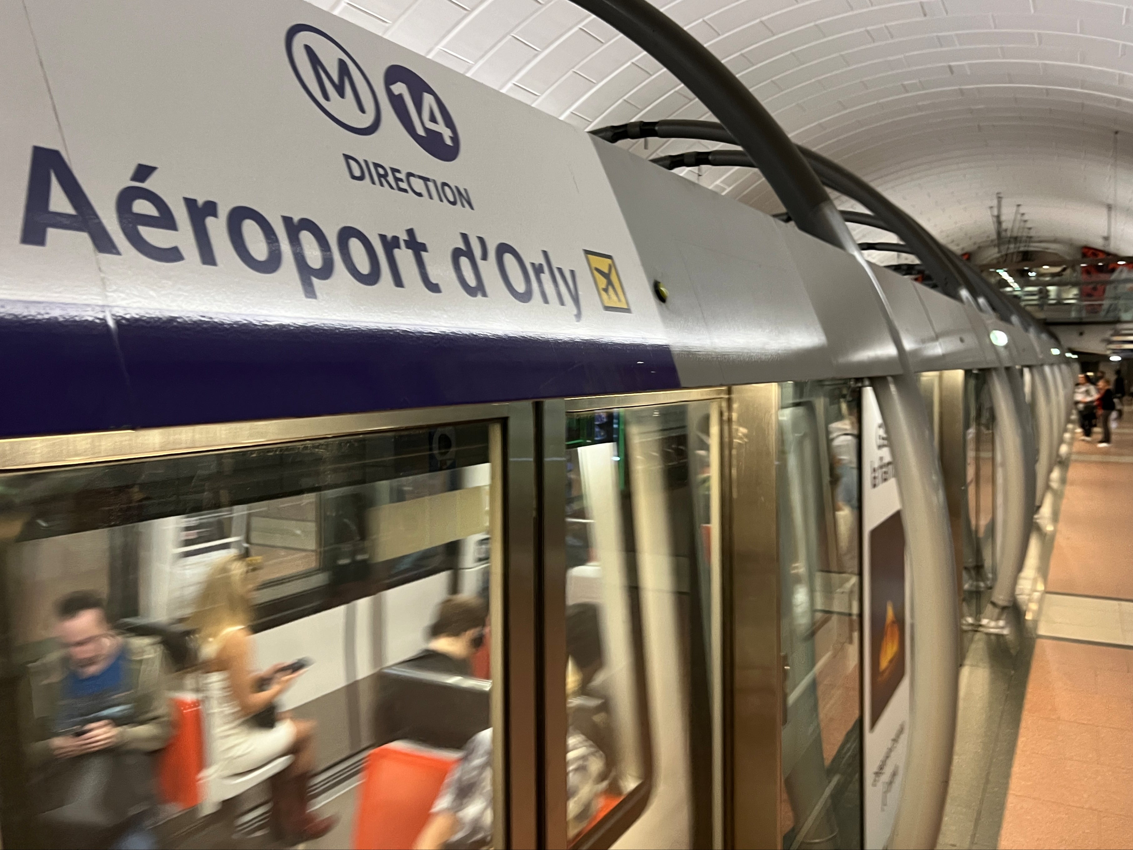 Built for speed: Métro line 14 to Orly airport