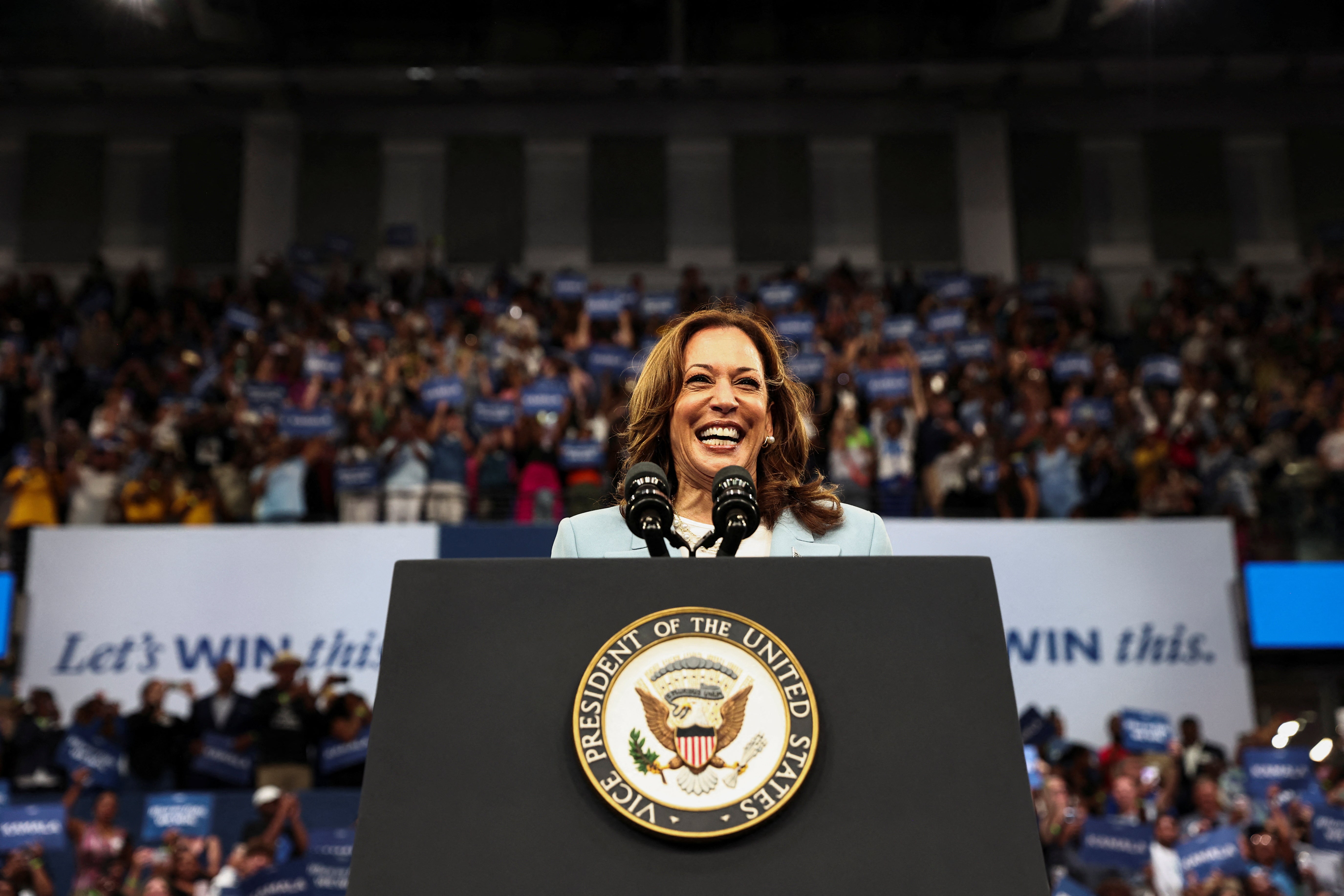 A group of venture capitalists and tech entrepreneurs have pledged their support for Vice President Kamala Harris