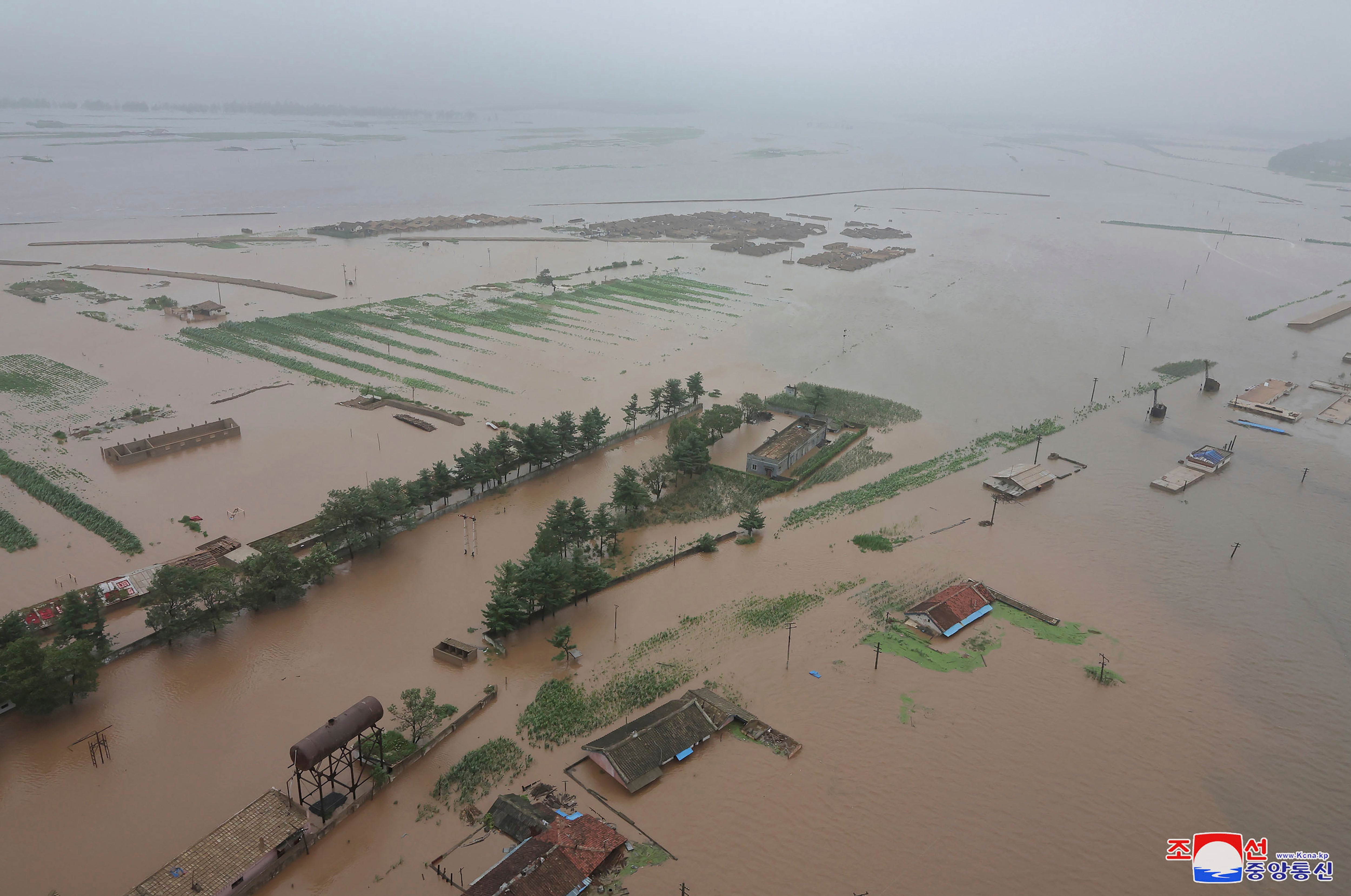 North Korea Flooding