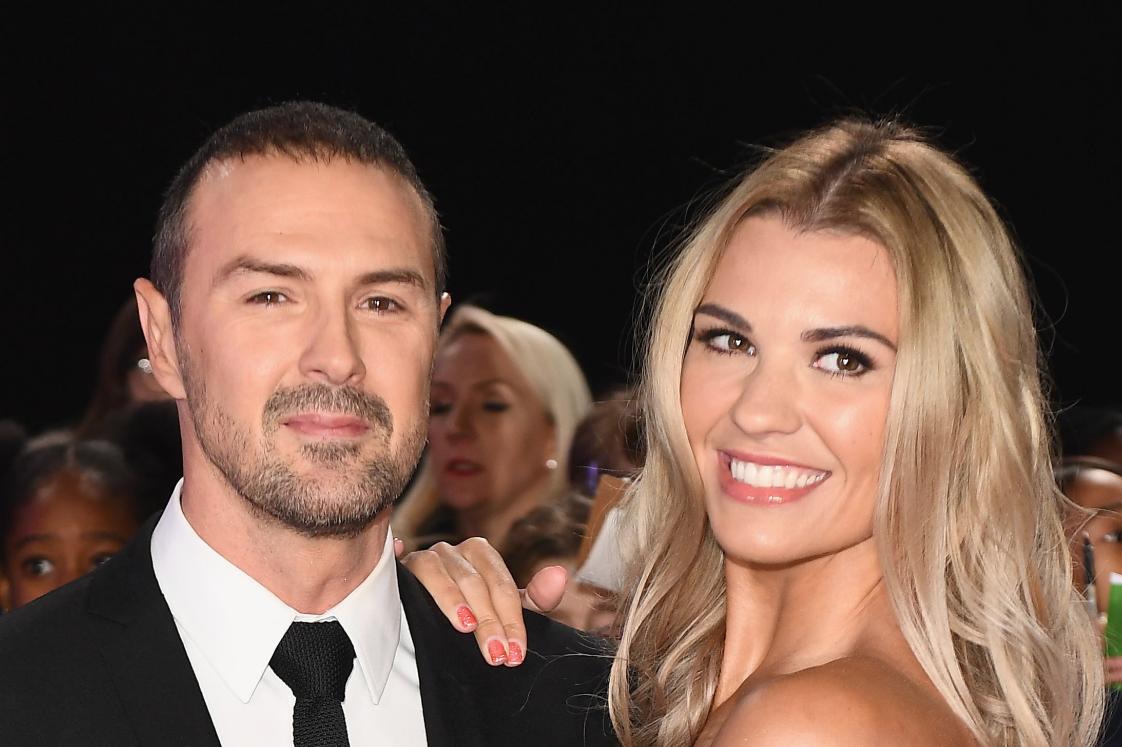 Paddy and Christine attending the Pride of Britain awards in 2018