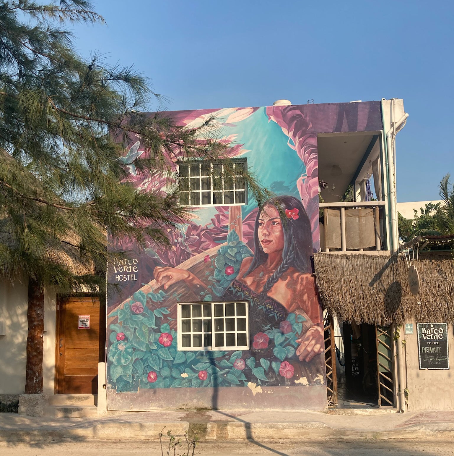 Cultural colour: Holbox is bursting with vibrant street art and murals