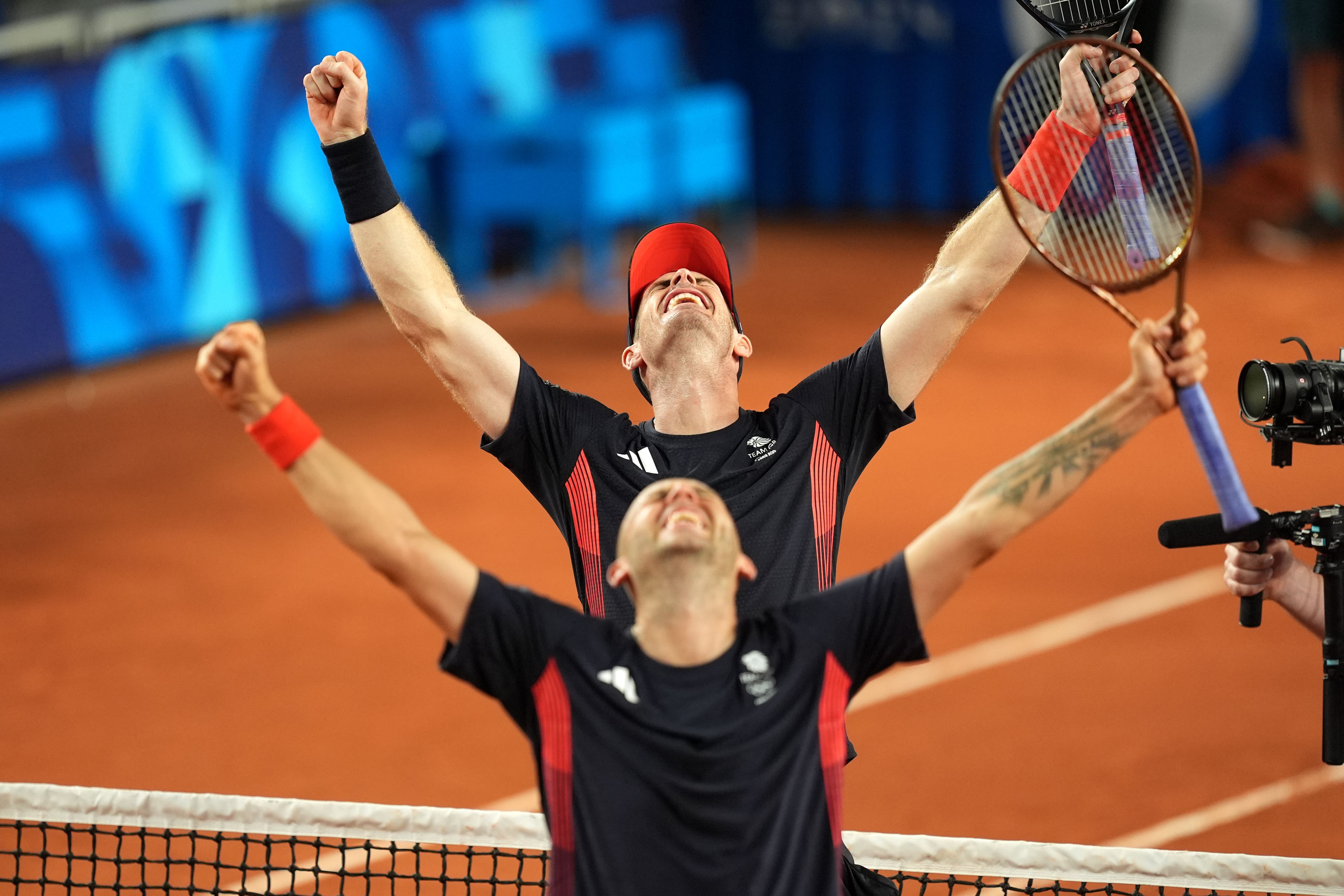 Andy Murray and Dan Evans lived to fight another day in Paris (Martin Rickett/PA)