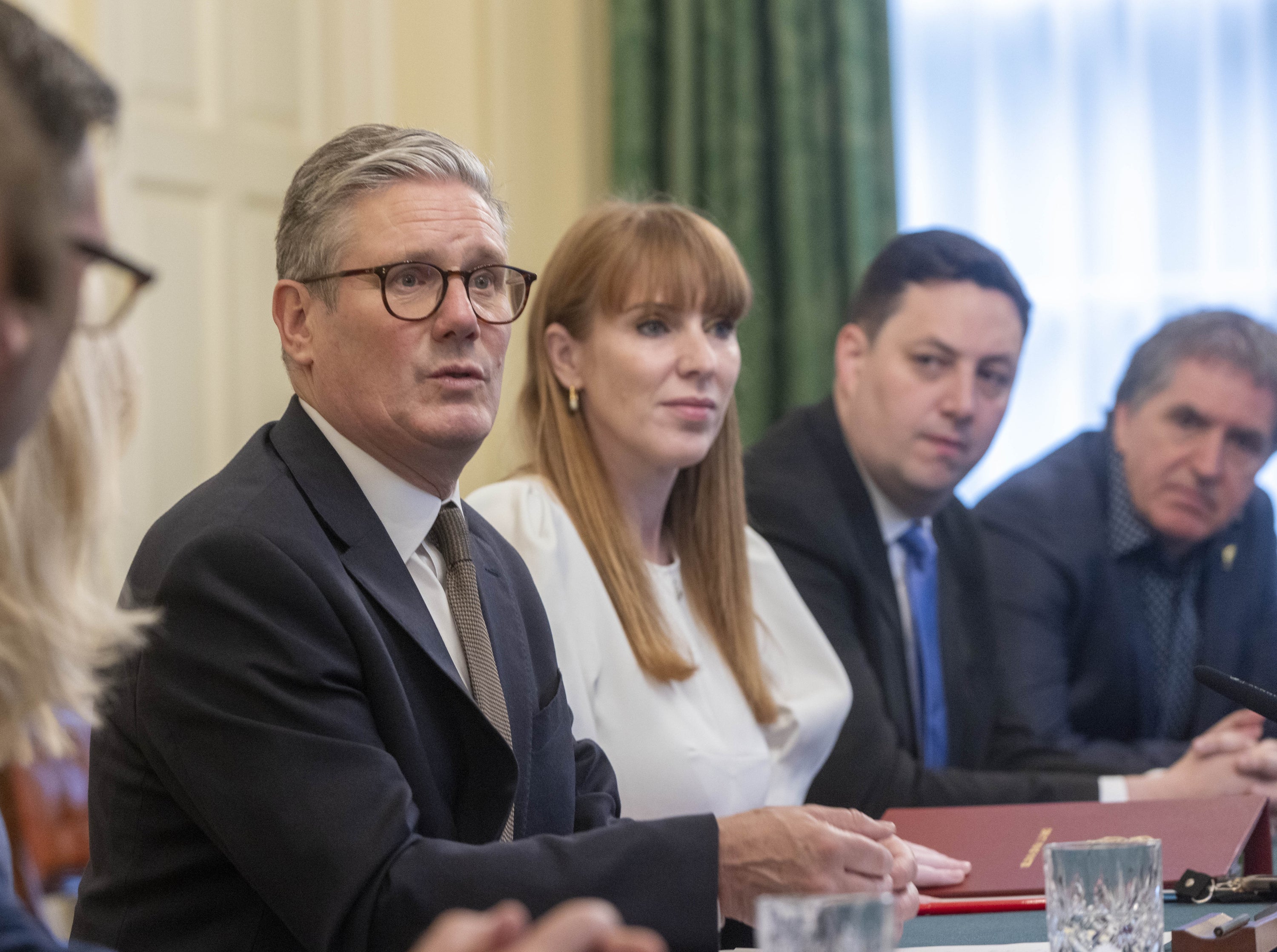 Sir Keir Starmer and Angela Rayner, who is leading the change