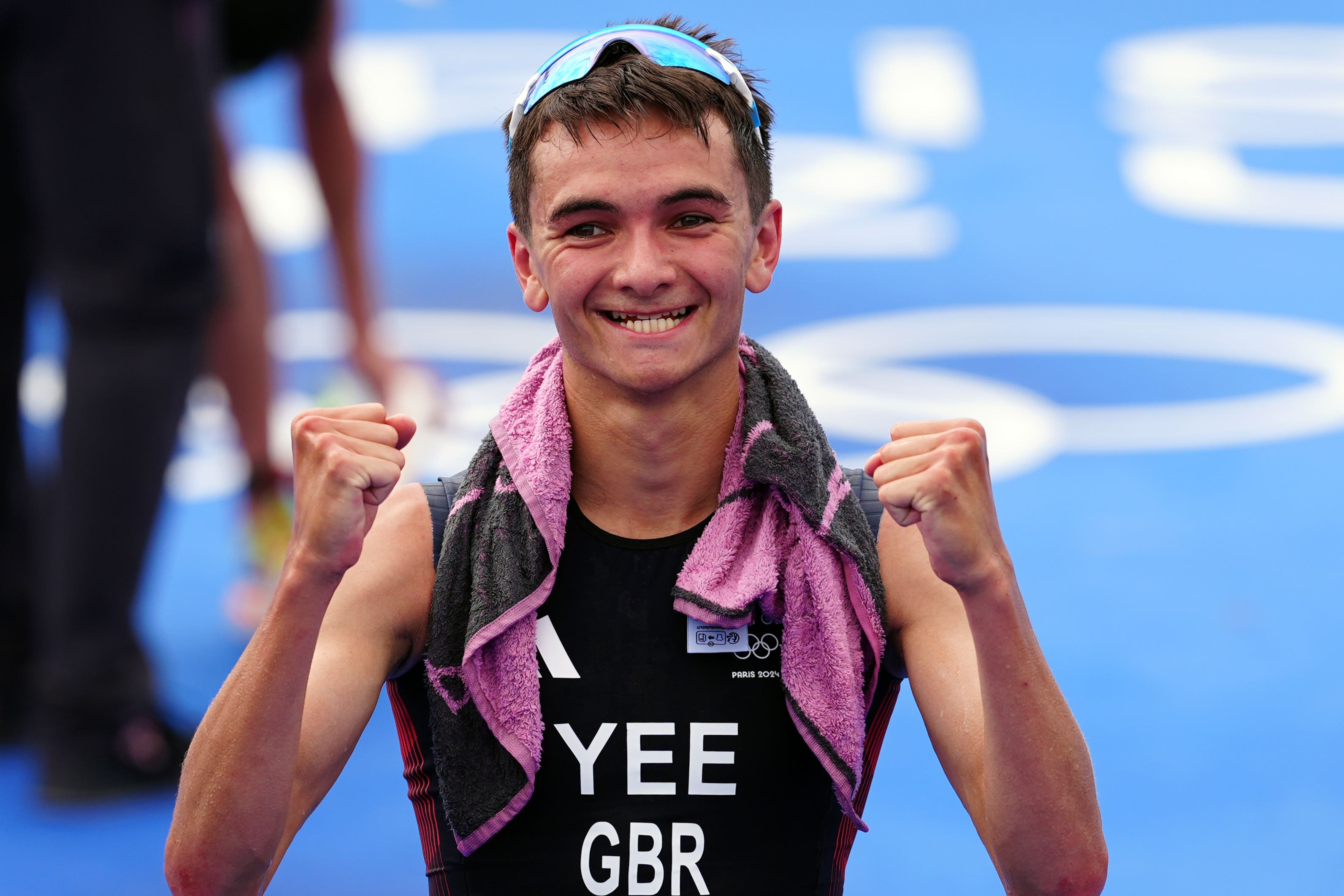 Alex Yee won gold in the men’s triathlon (David Davies/PA)