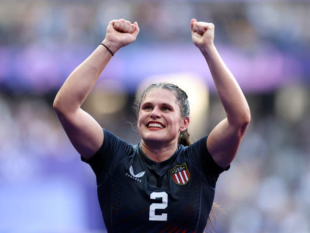 <p>Ilona Maher was part of the USA side that won Olympic sevens bronze at Paris 2024 </p>