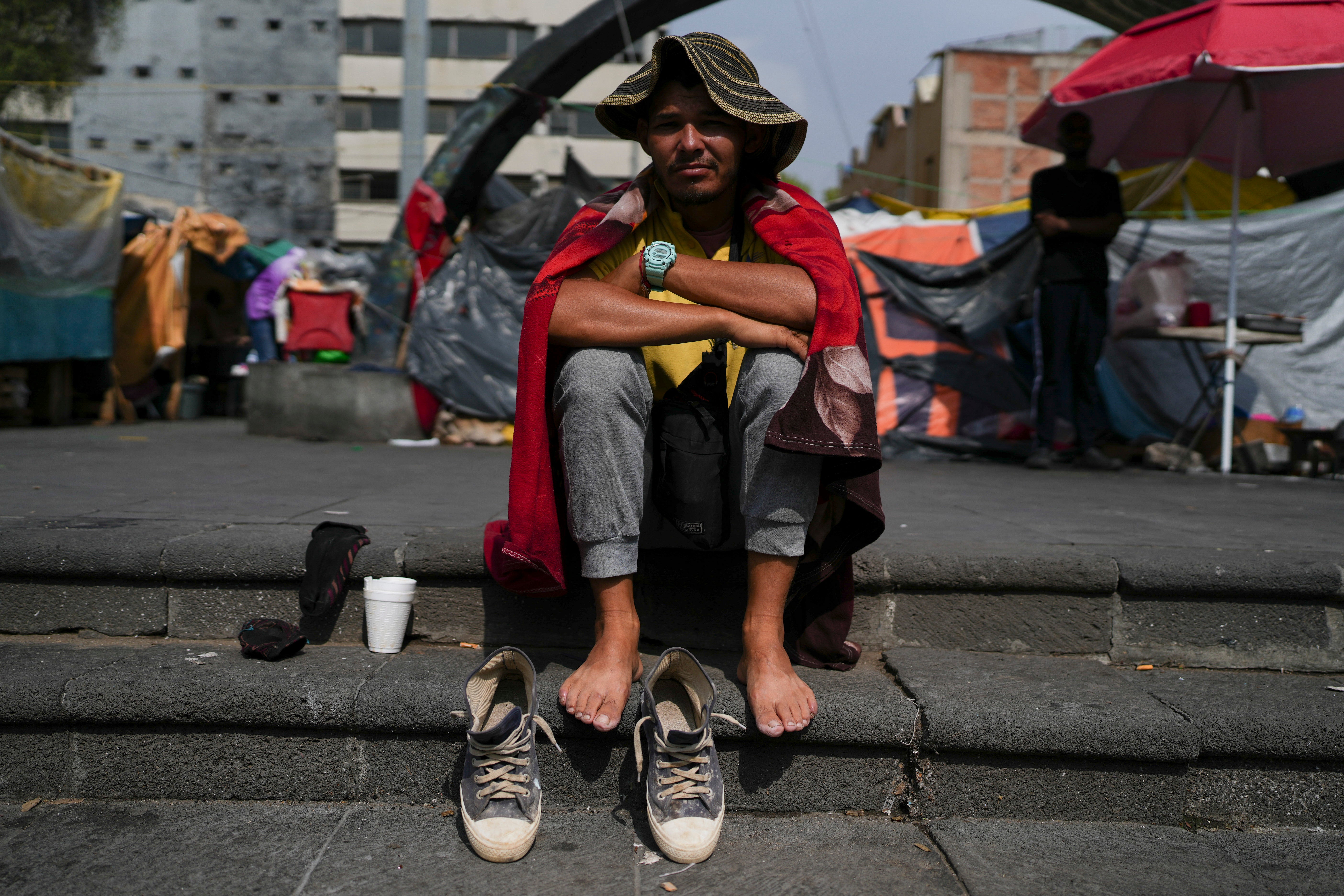 APTOPIX Mexico Migrants Venezuela