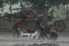 Ten dead as freak torrential rains flood Delhi, forcing schools and offices to close