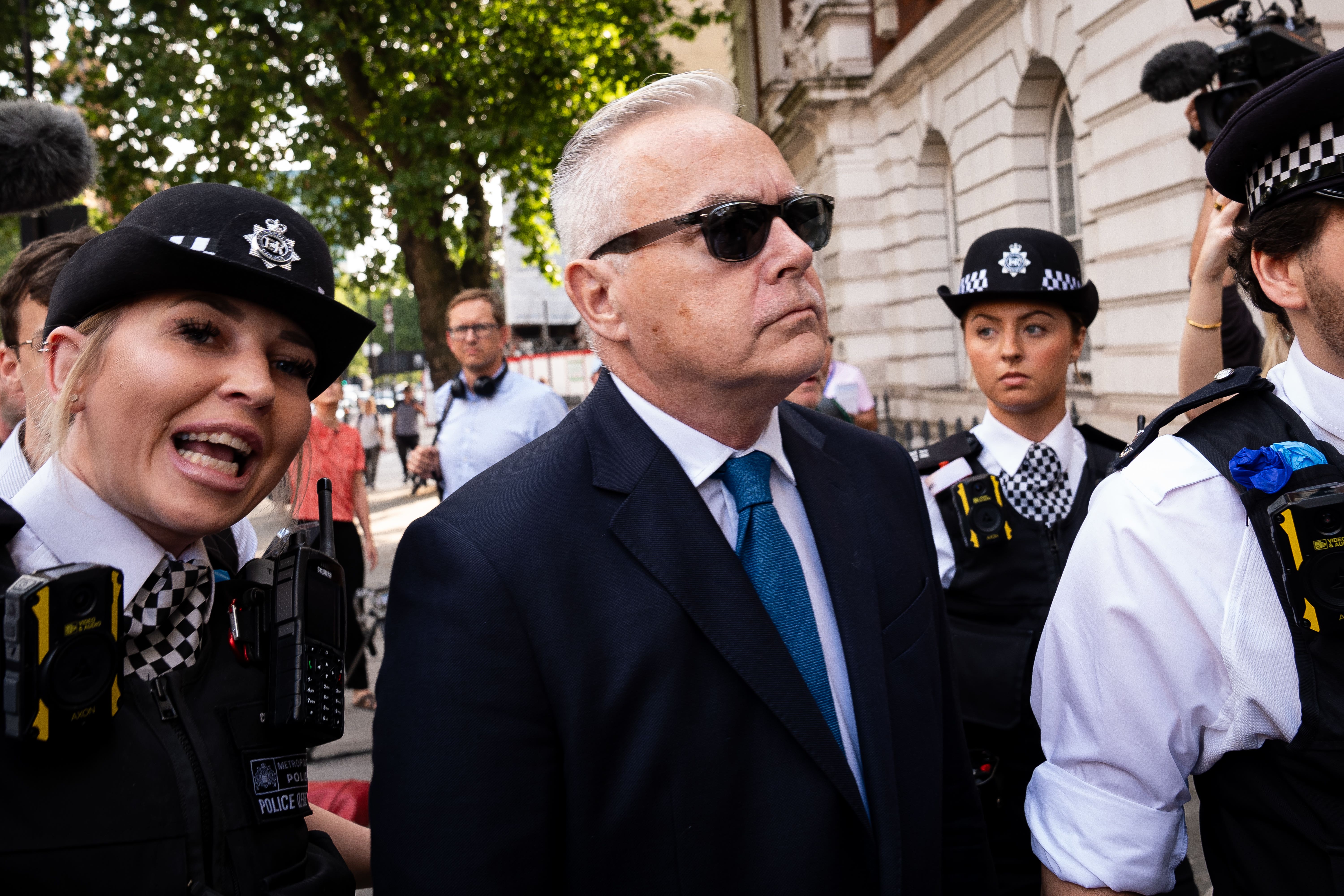 Former BBC broadcaster Huw Edwards (Aaron Chown/PA)