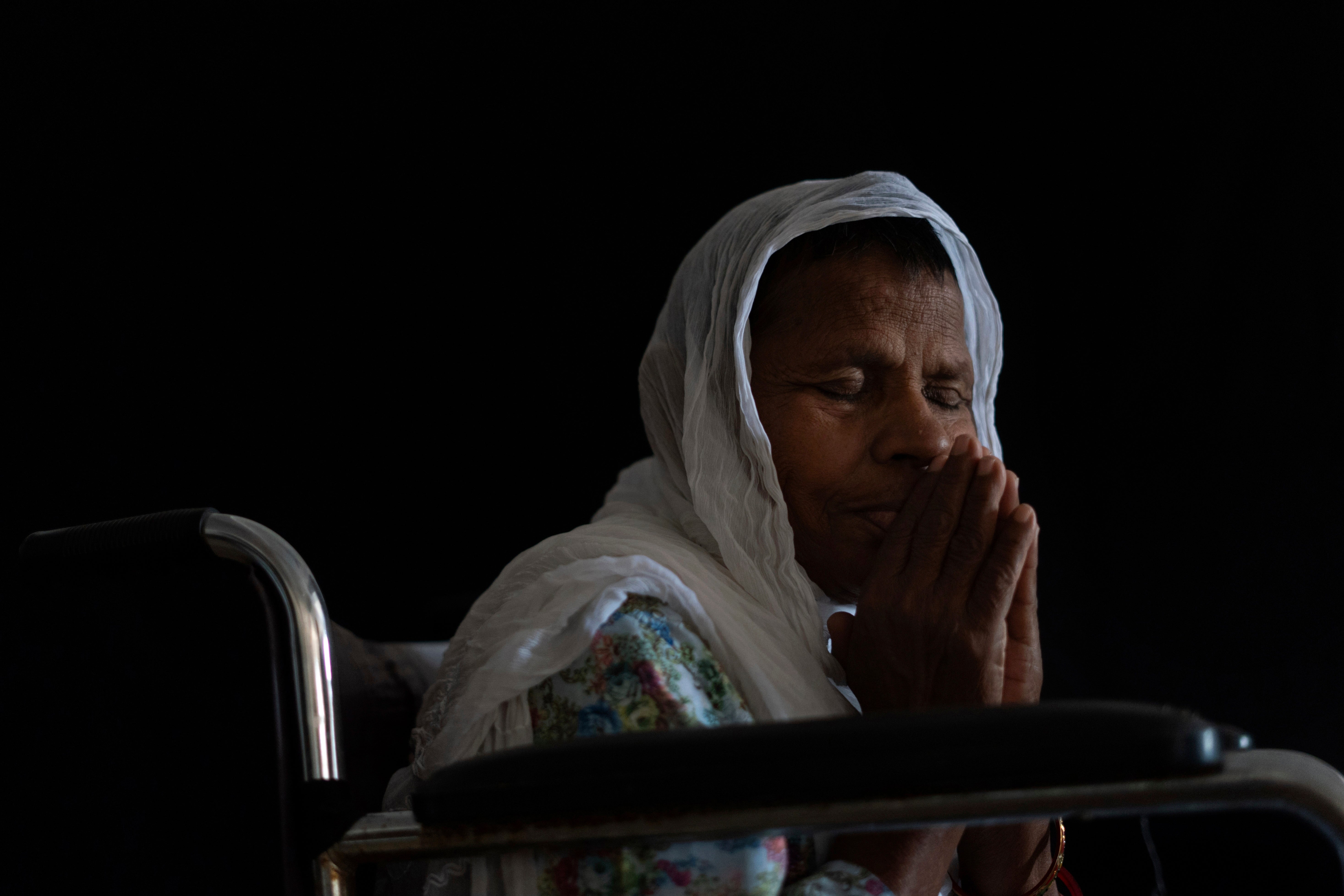 India's Abandoned Elderly Portraits